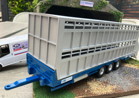 Kane Tri axle Cattle box Trailer 1:32 scale Hand built Image 2