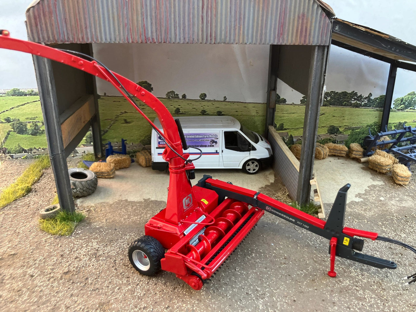 Kongskilde FCT 1460 Scratch built trailed forage harvester 1:32 scale Image 10