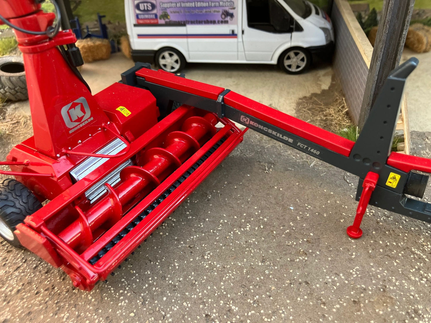 Kongskilde FCT 1460 Scratch built trailed forage harvester 1:32 scale Image 2