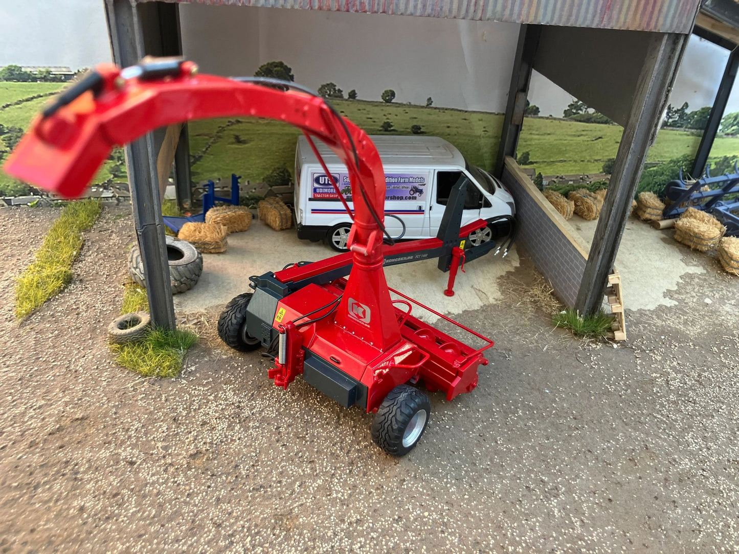 Kongskilde FCT 1460 Scratch built trailed forage harvester 1:32 scale Image 7