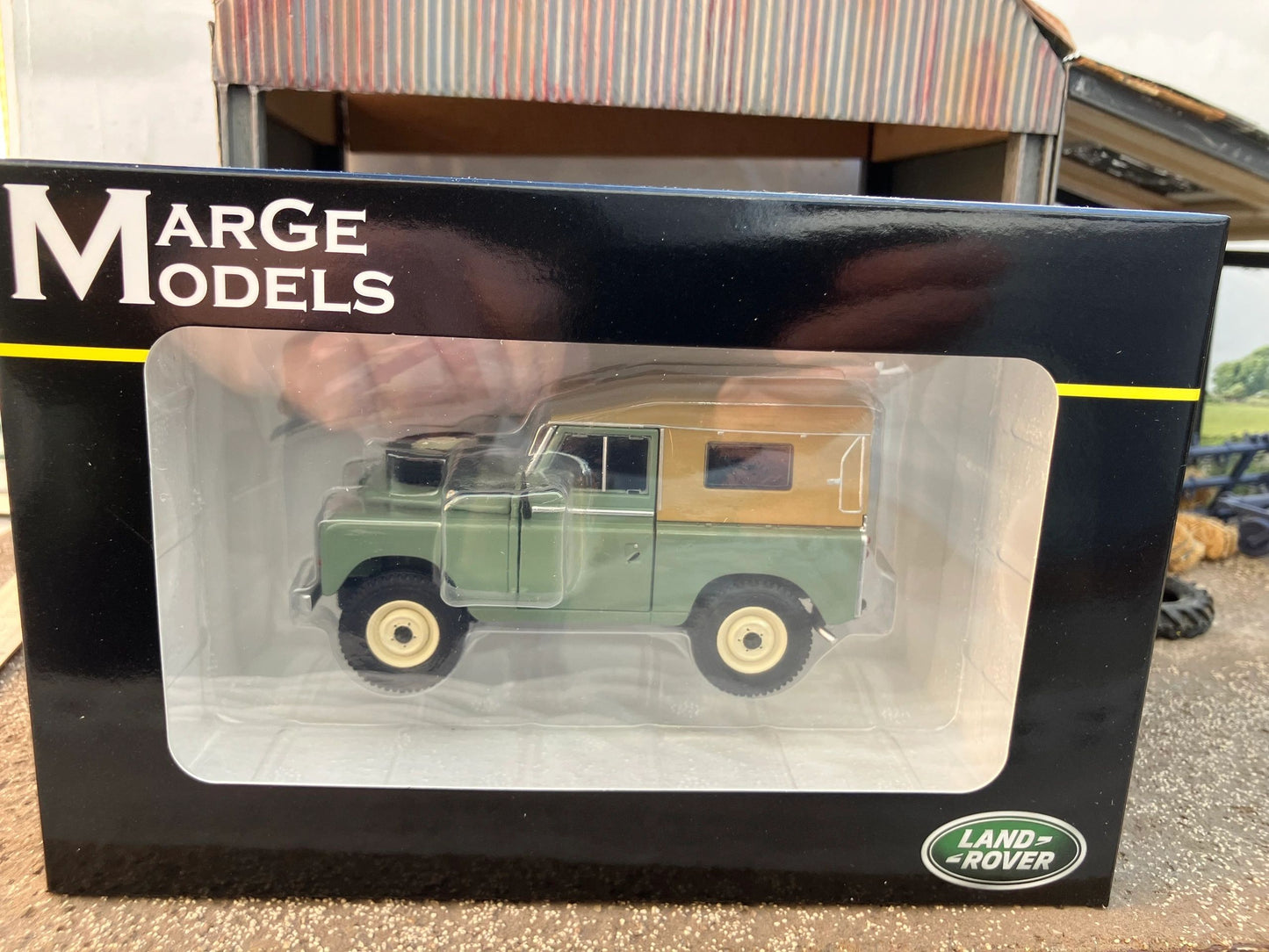 Land Rover Series 3 88 Soft top Atlantic Green Marge Models 1:32 scale new boxed MM2420-02 Image 6