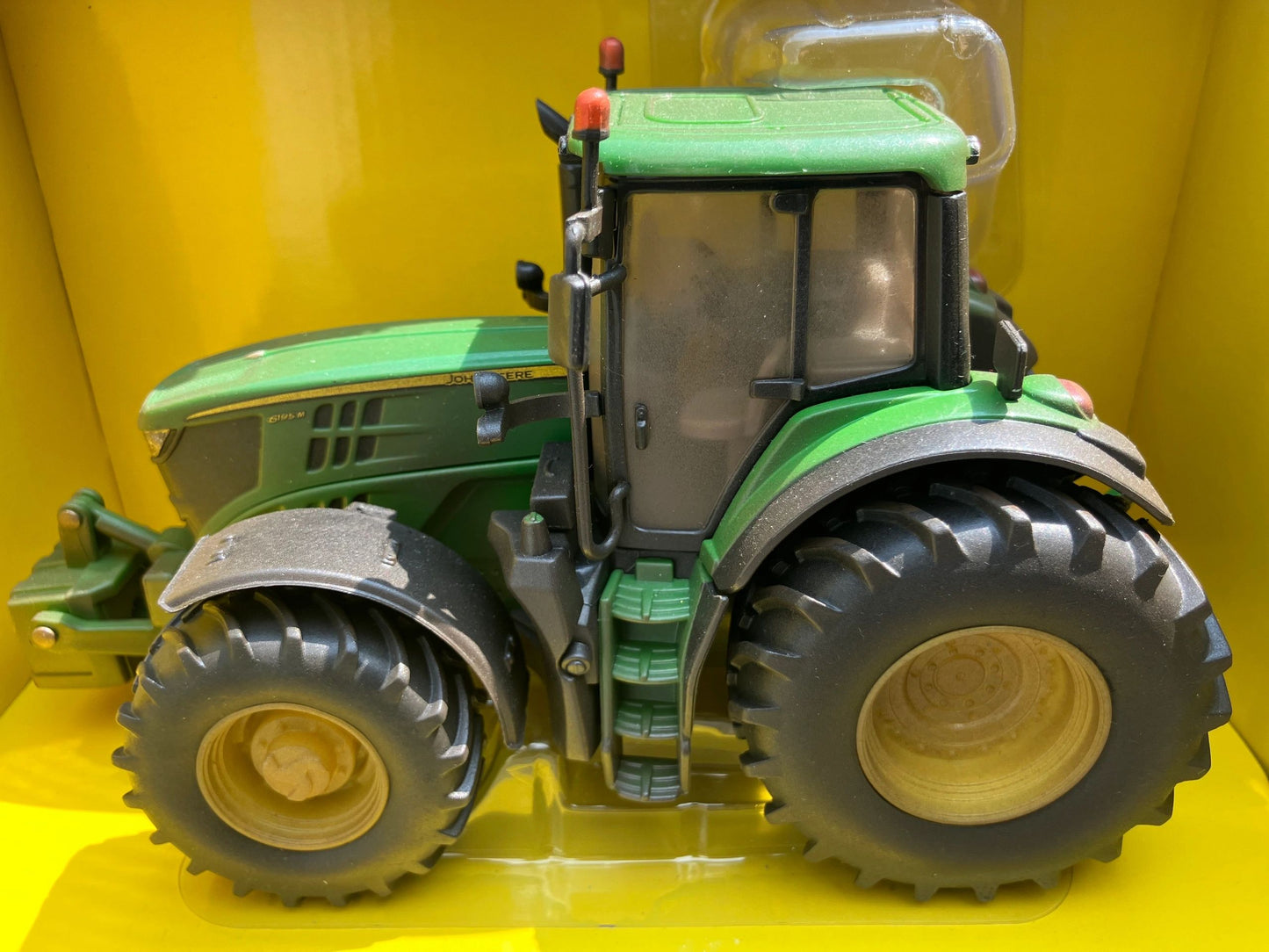 Lightly weathered Britains John Deere 6195M tractor conversion 1:32 scale BOXED 43150 Image 3