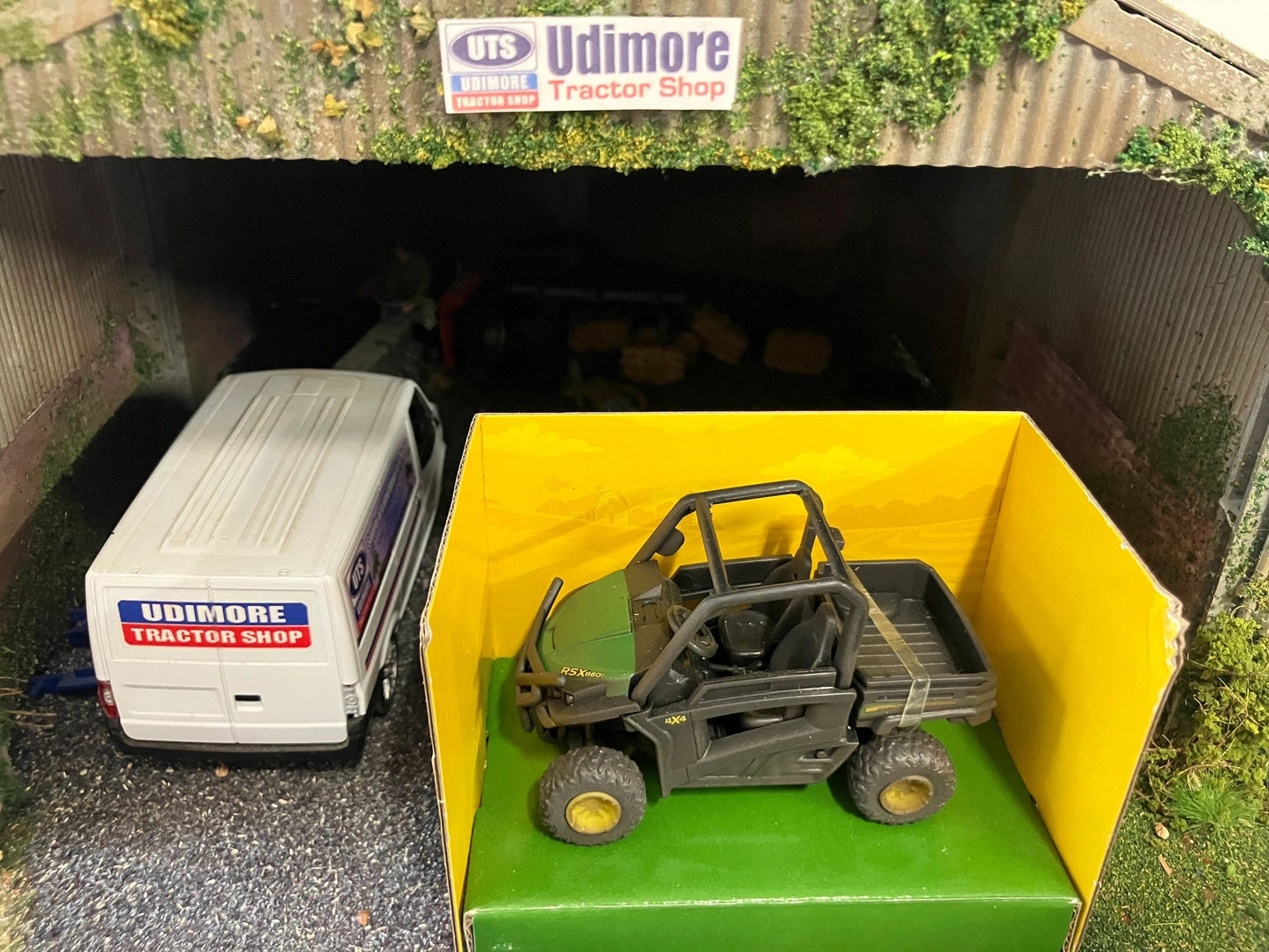 Lightly weathered Britains John Deere RSX860i Gator conversion 1:32 scale New BOXED 46801 Image 6