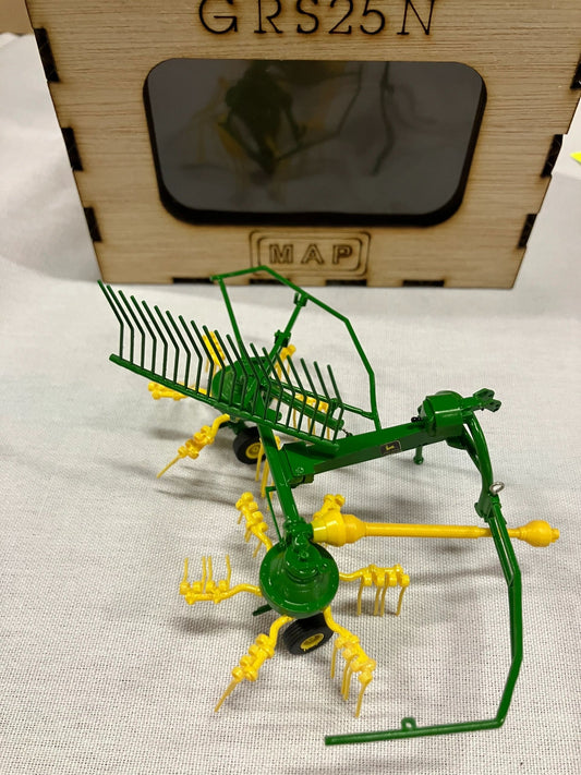MAP Miniagripassion John Deere GRS 25 N Tedder Rake Scratch built COLLECTION ONLY Image 2