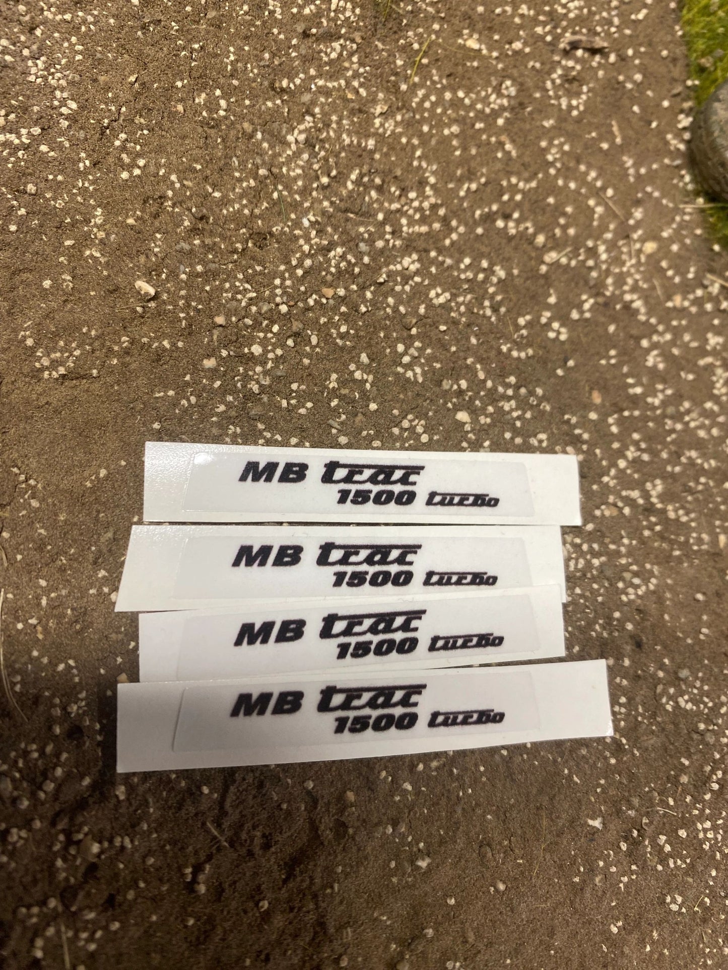 MB Tractor 1500 High quality vinyl pack Professional pre cut bonnet tractor farm machinery decals Image 2