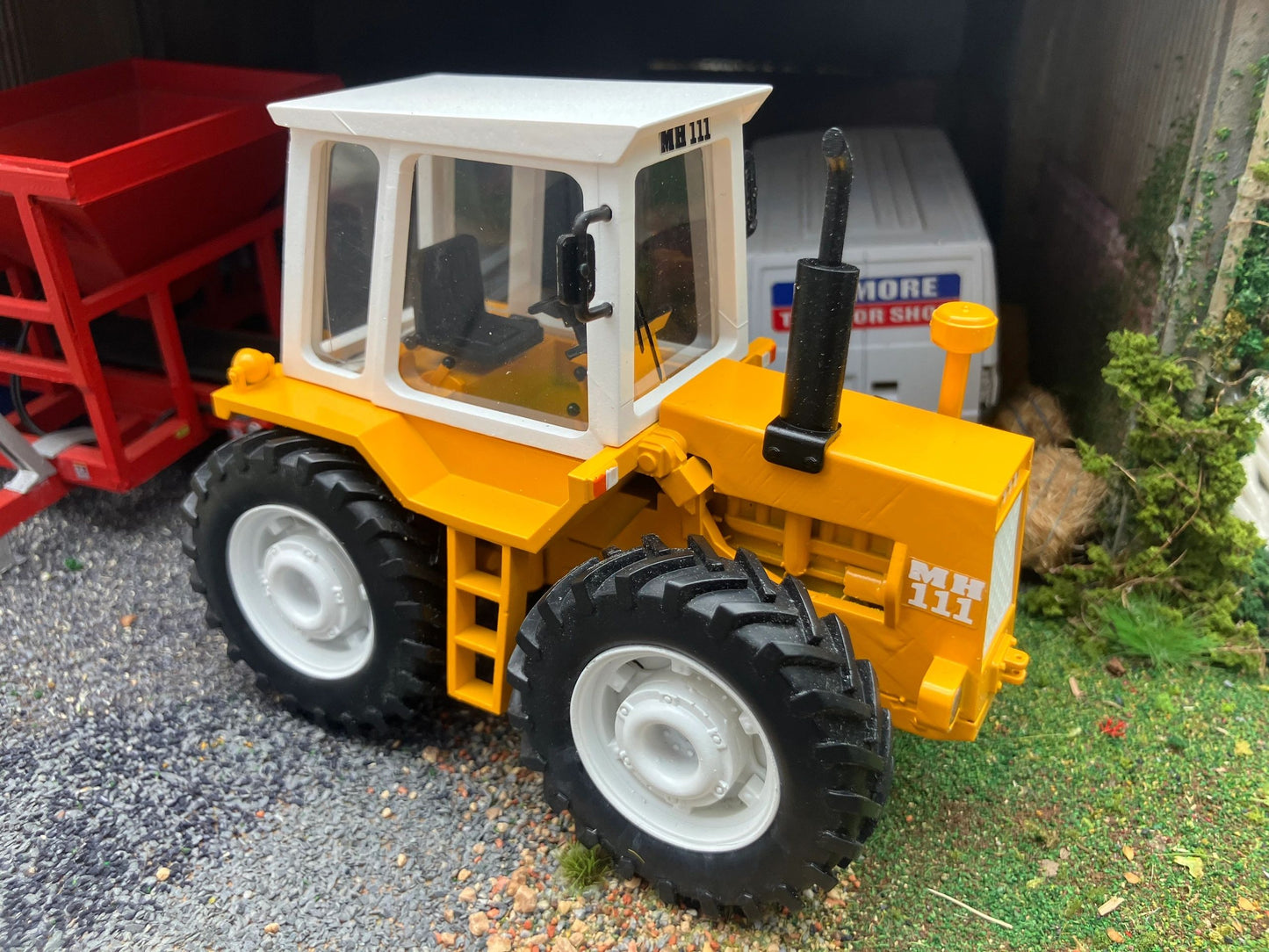 MH 111 Tractor Conversion White wheels 2025 version 1:32 scale Image 5