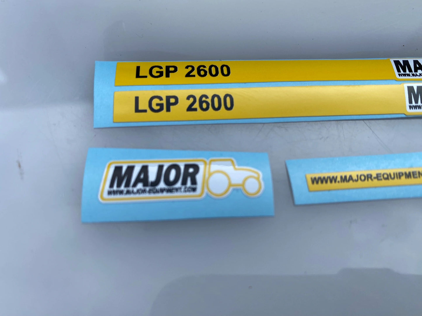 Major LGP 2600 slurry tanker High quality vinyl set of decals farm machinery Image 3