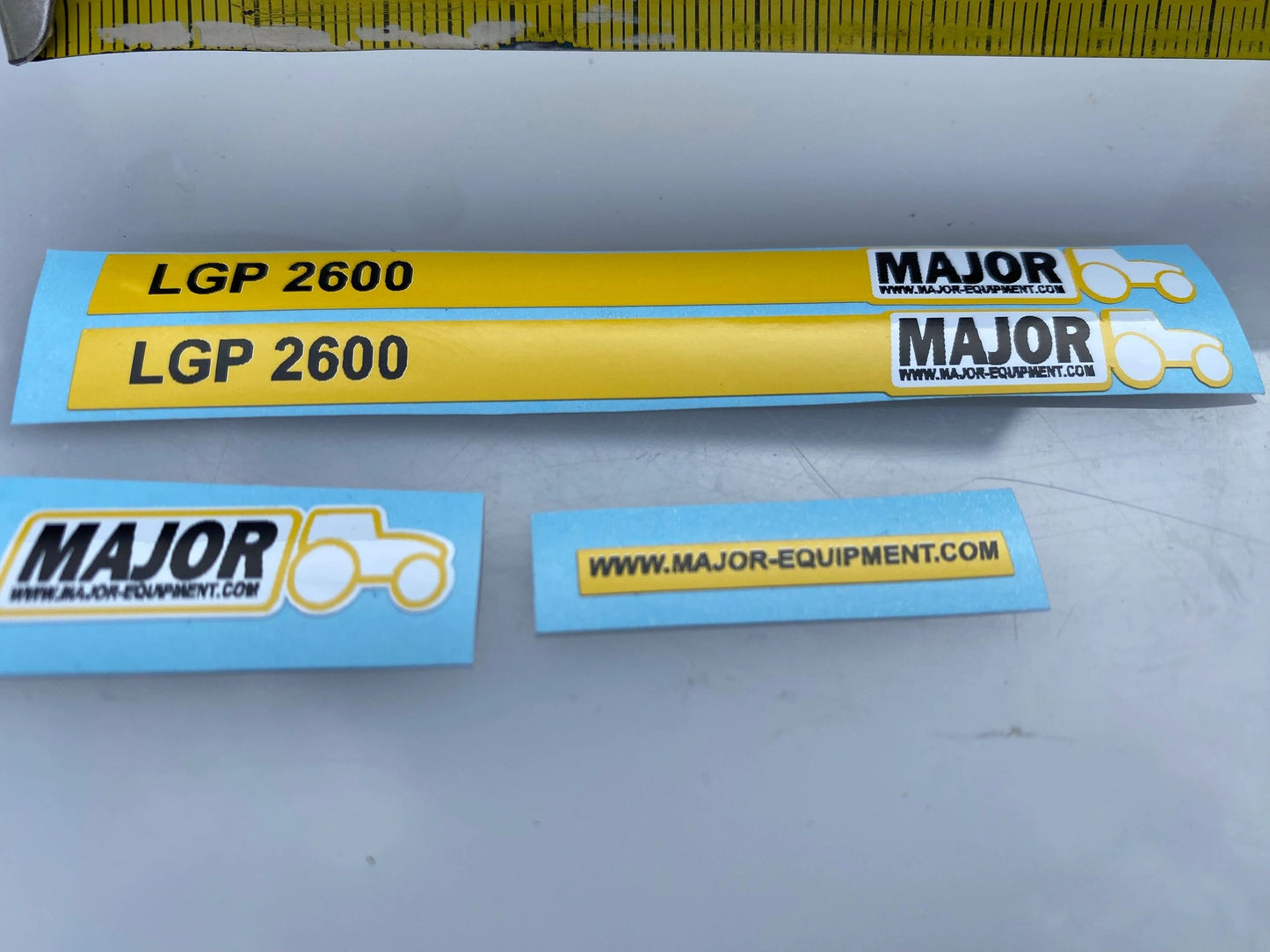Major LGP 2600 slurry tanker High quality vinyl set of decals farm machinery Image 4