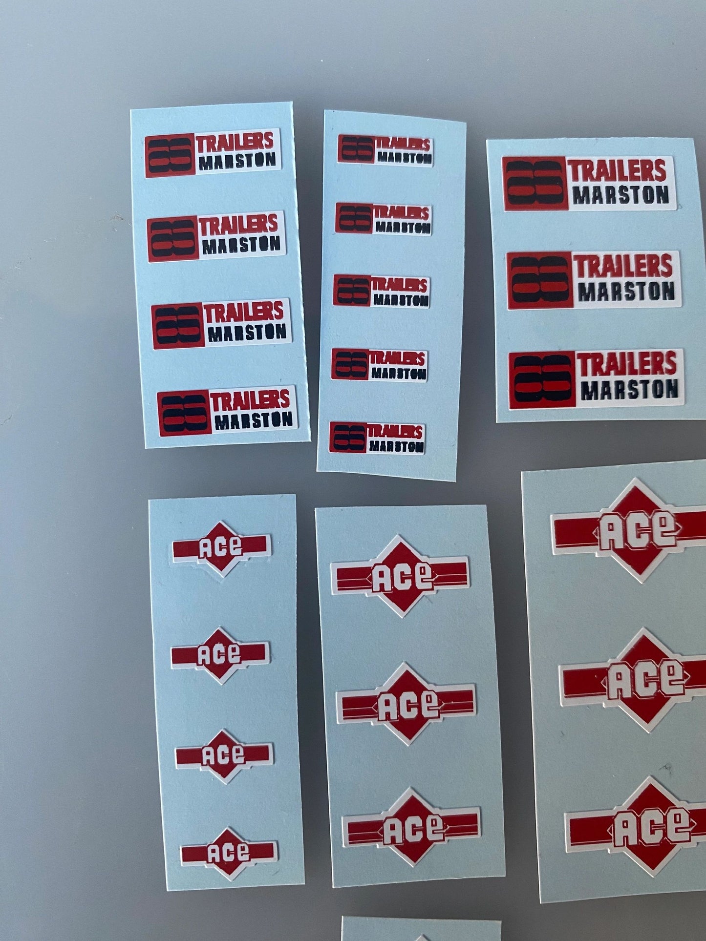 Marston Trailers pre cut High quality vinyl 35 sticker set farm machinery decals Image 3