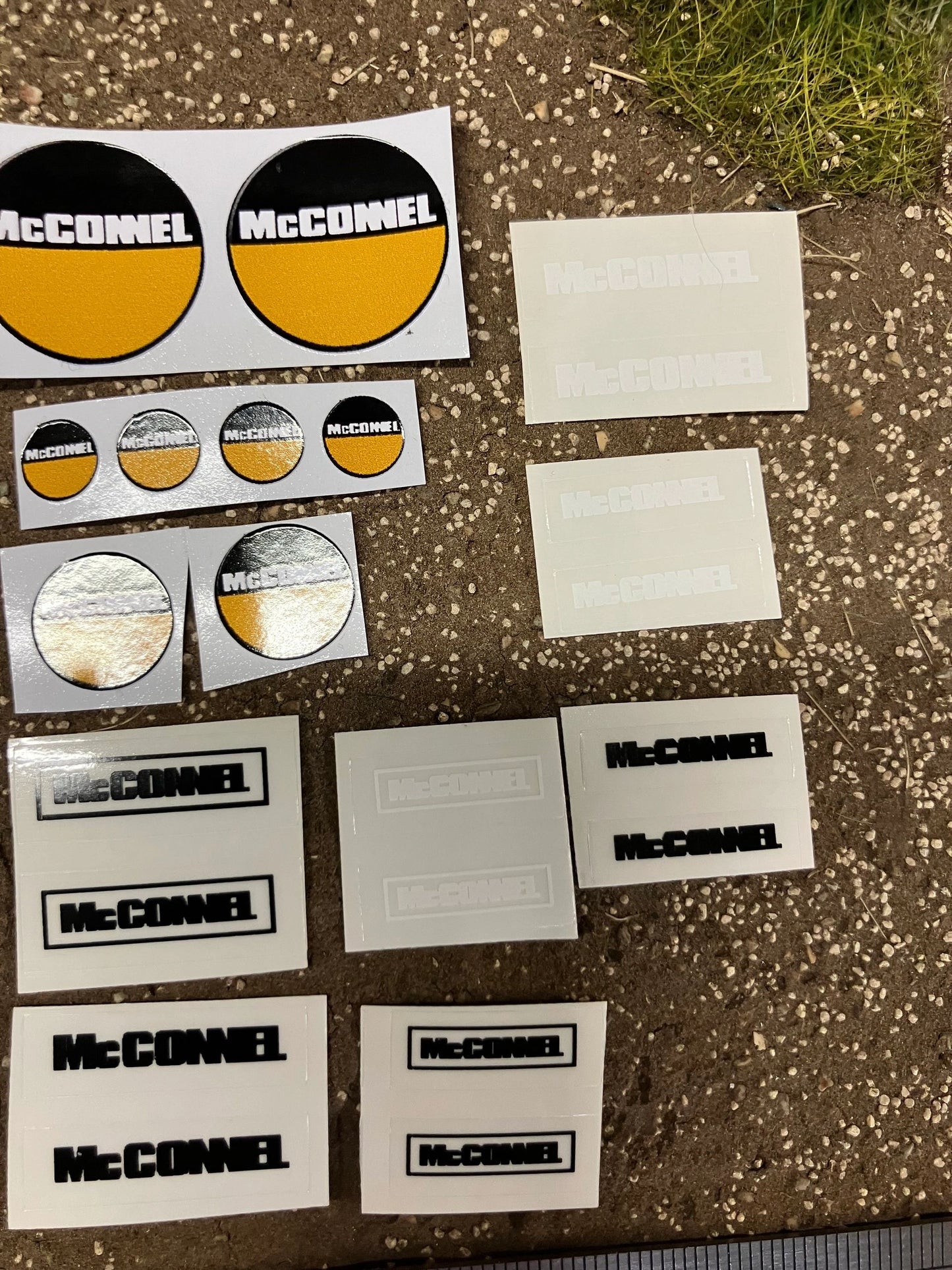 McConnell hedge cutter farm machinery x 22 Professional Pre Cut High quality vinyl decal packs stickers 1:32 scale Image 4