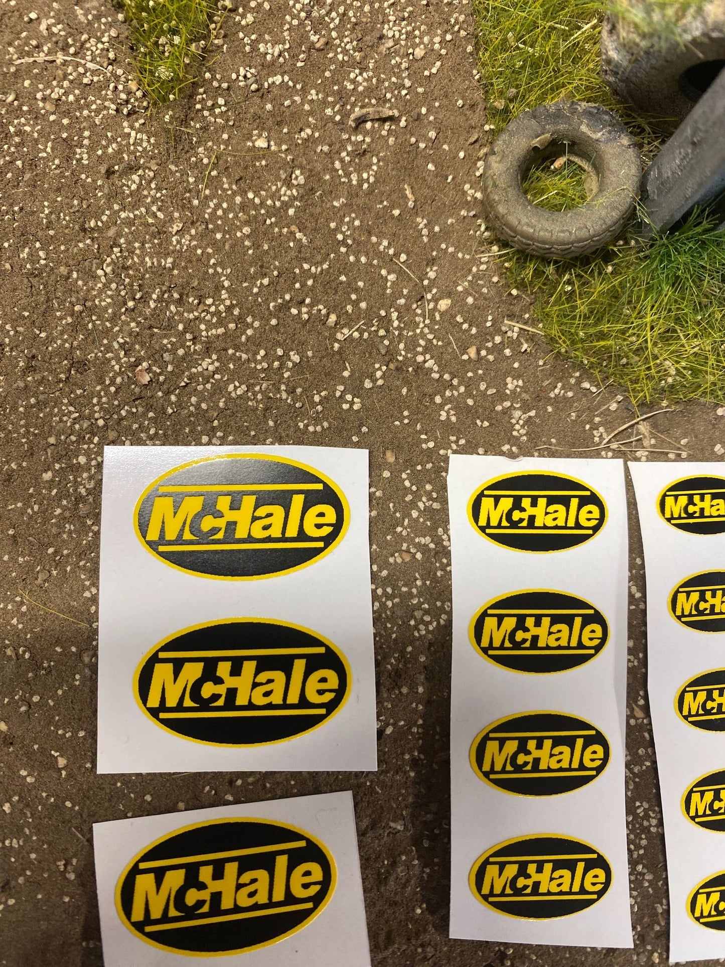 McHale farm machinery professional High quality vinyl huge pack of decals McHale Bale farm machinery decals Image 3