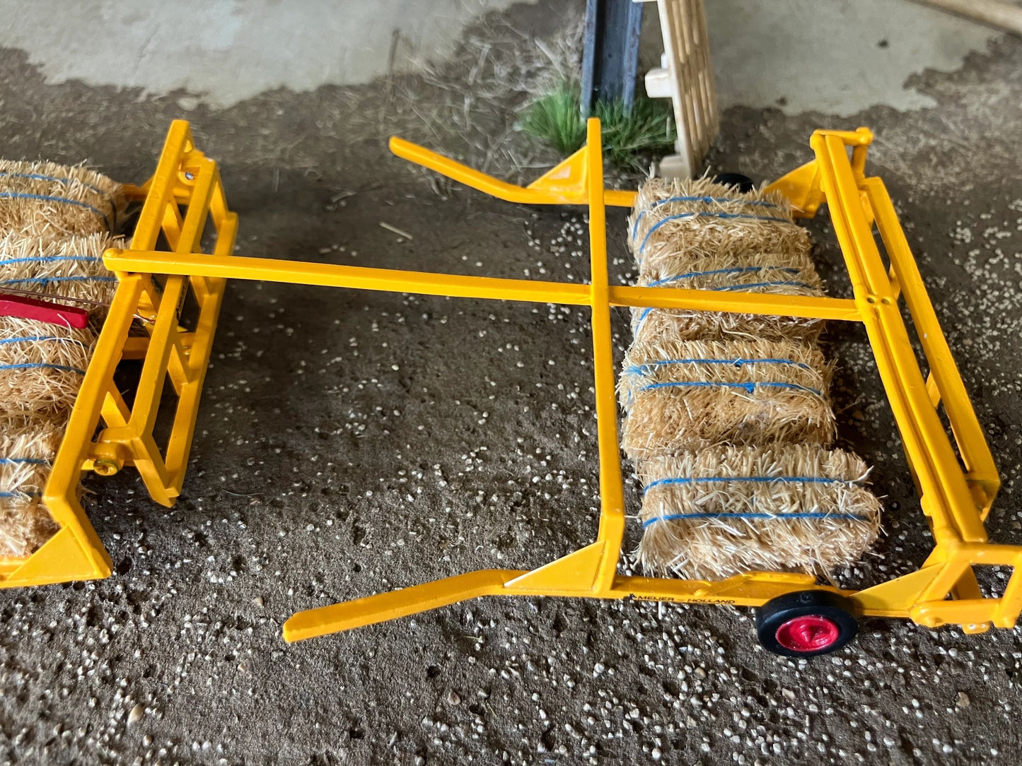 Meijer 8 Pack Bale Collection Wagon + Follow-up Wagon Hand Built 1:32 scale Limited Edition Image 5