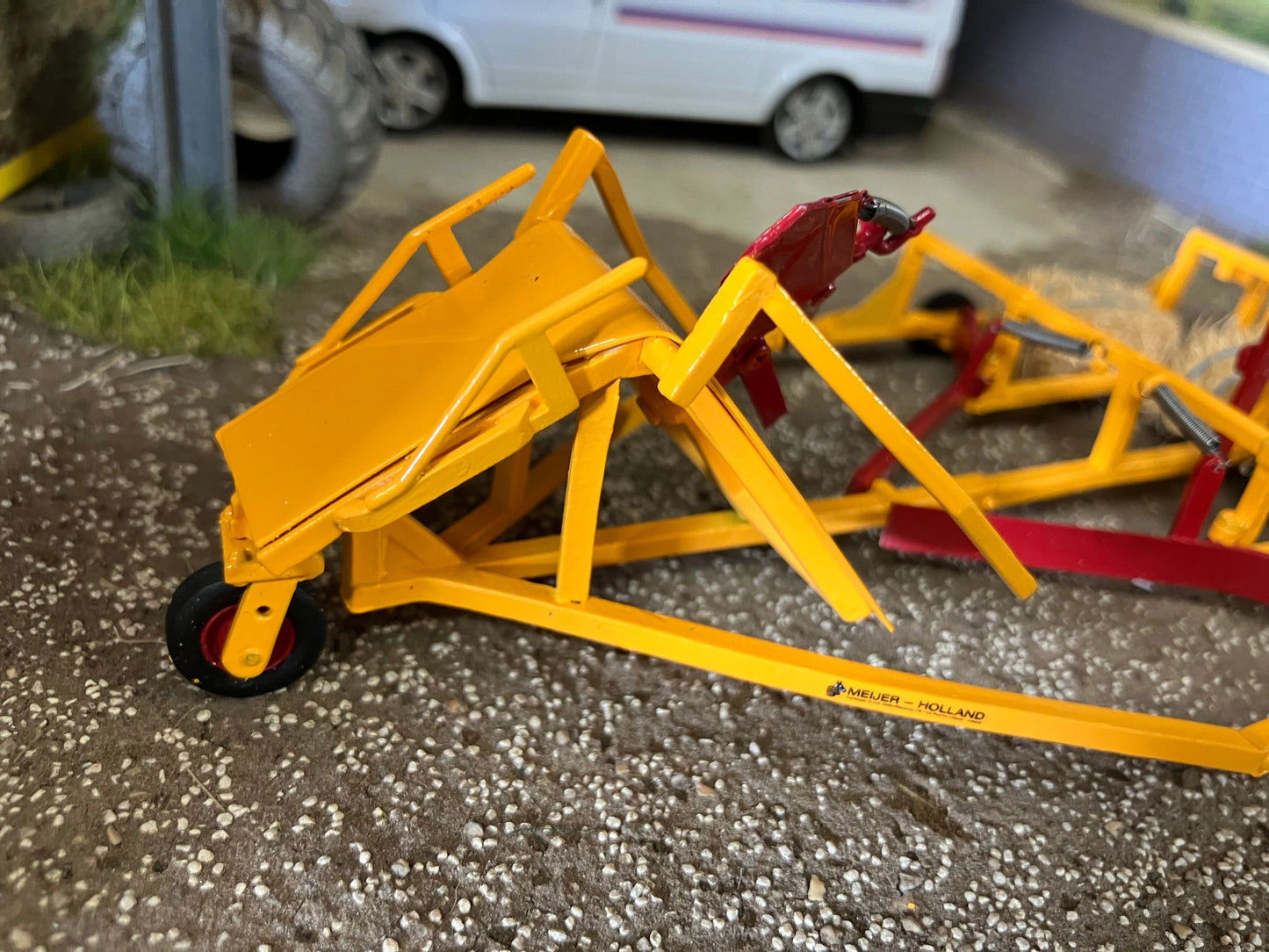 Meijer 8 Pack Bale Collection Wagon + Follow-up Wagon Hand Built 1:32 scale Limited Edition Image 6