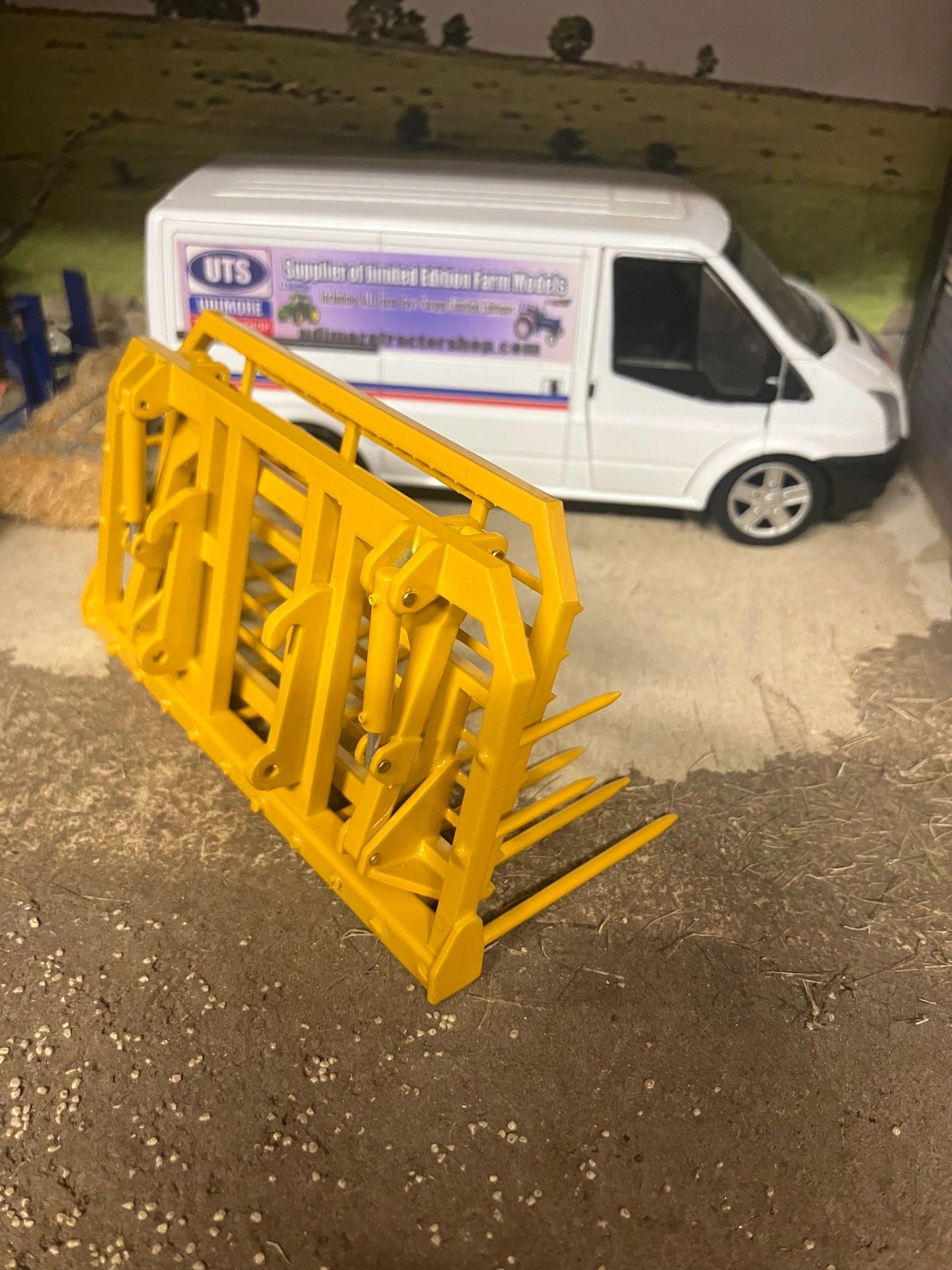 MoneyCarrie Engineering Push pull Buck Rake AT fitting version 1:32 scale Scratchbuilt Image 4
