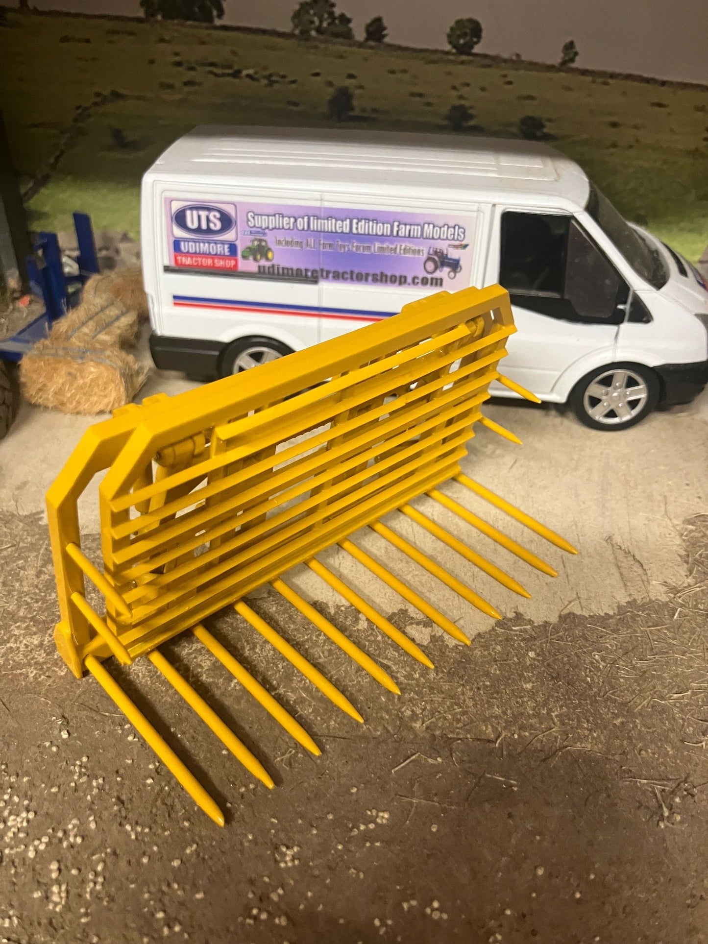MoneyCarrie Engineering Push pull Buck Rake AT fitting version 1:32 scale Scratchbuilt Image 5