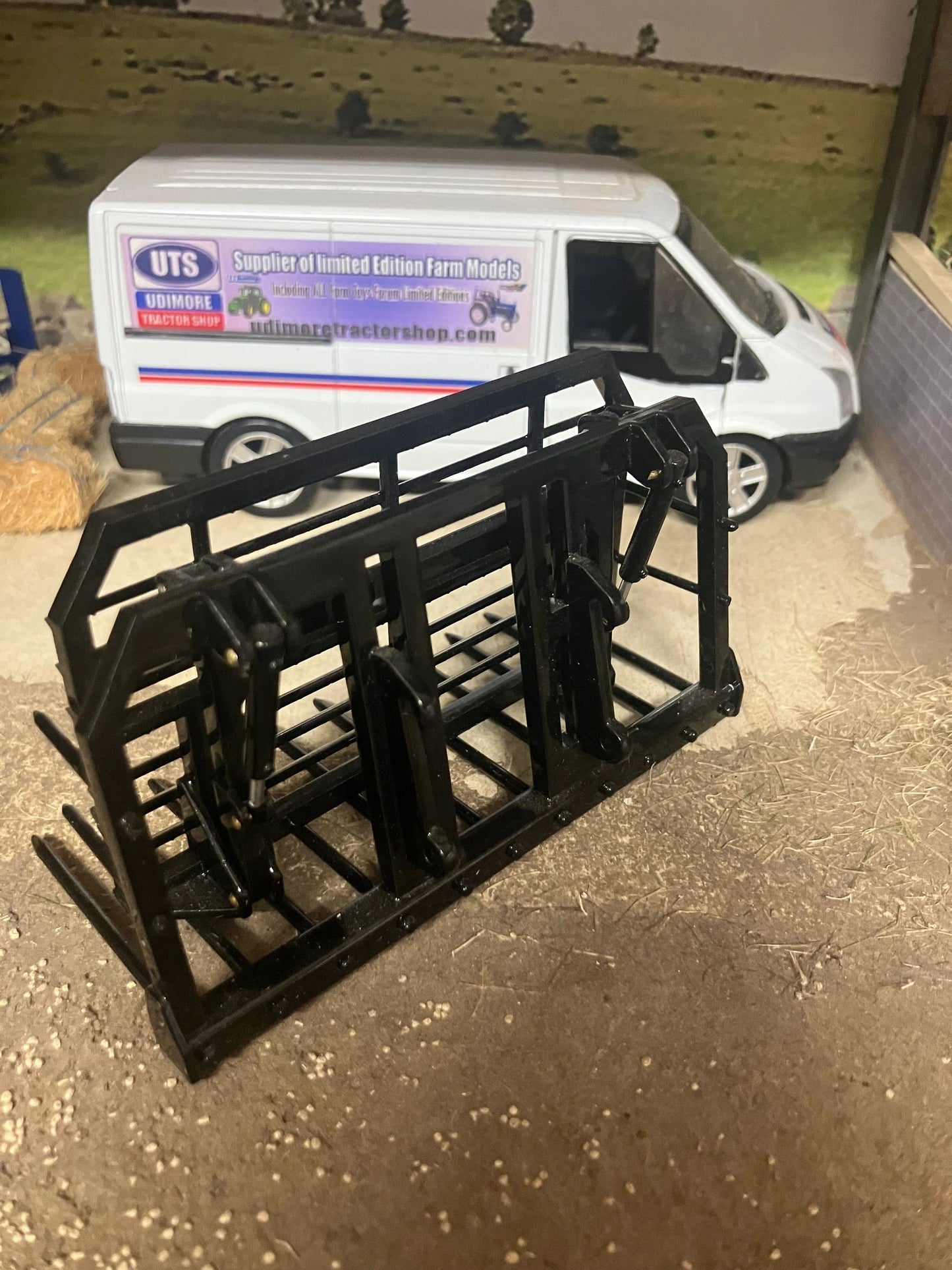 MoneyCarrie Engineering Push pull Buck Rake Britains AT fitting version 1:32 scale Scratchbuilt Image 3