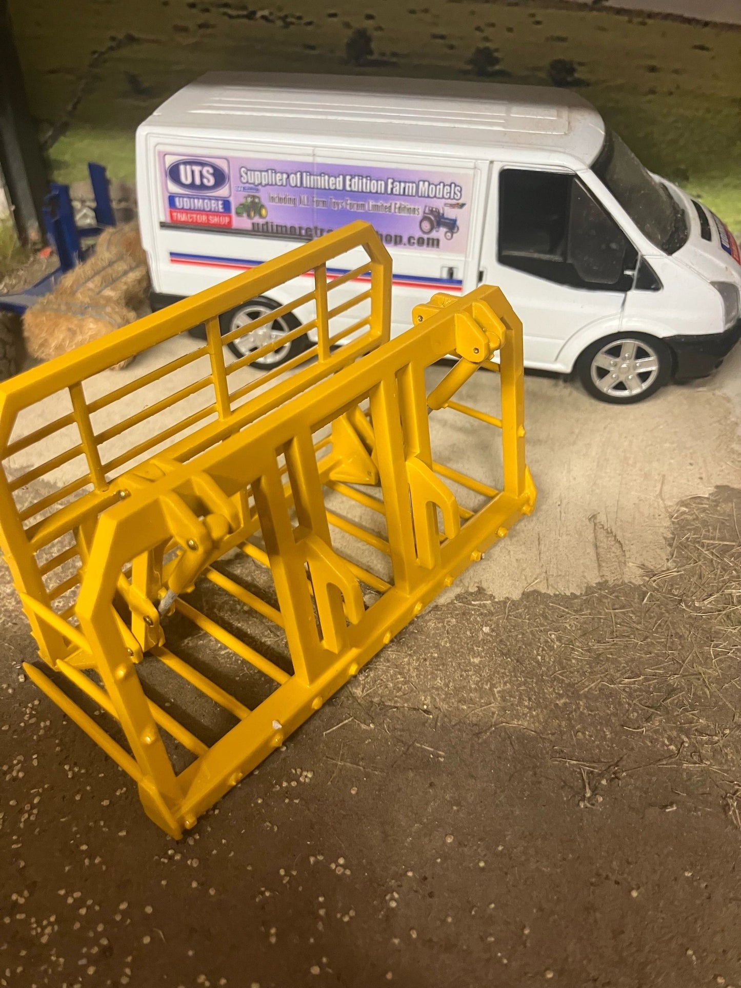 MoneyCarrie Engineering Push pull Buck Rake Britains JCB 416 419 420 fitting version 1:32 scale Scratchbuilt Image 5