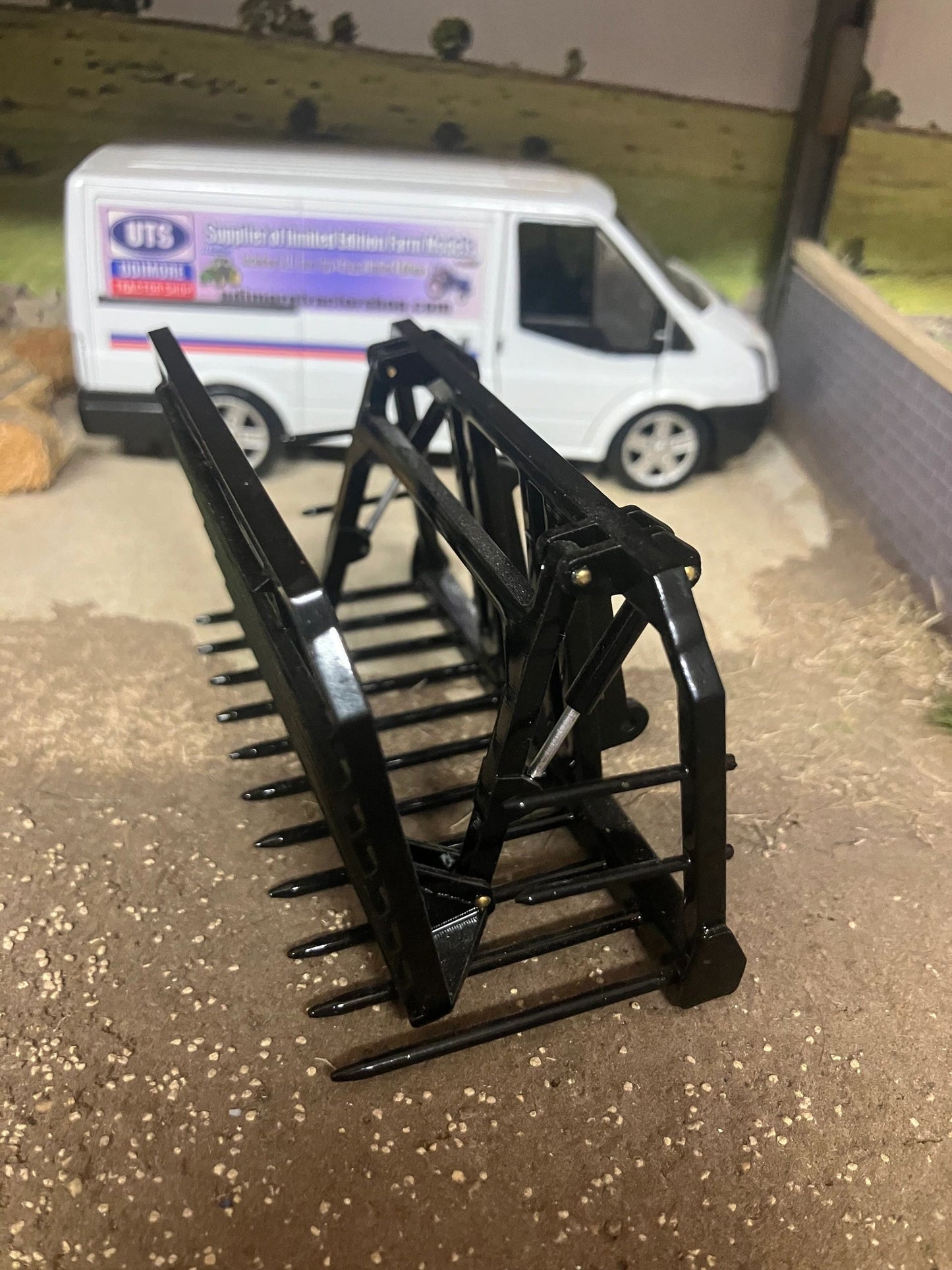 MoneyCarrie Engineering Push pull Buck Rake Britains AT fitting version 1:32 scale Scratchbuilt Image 5