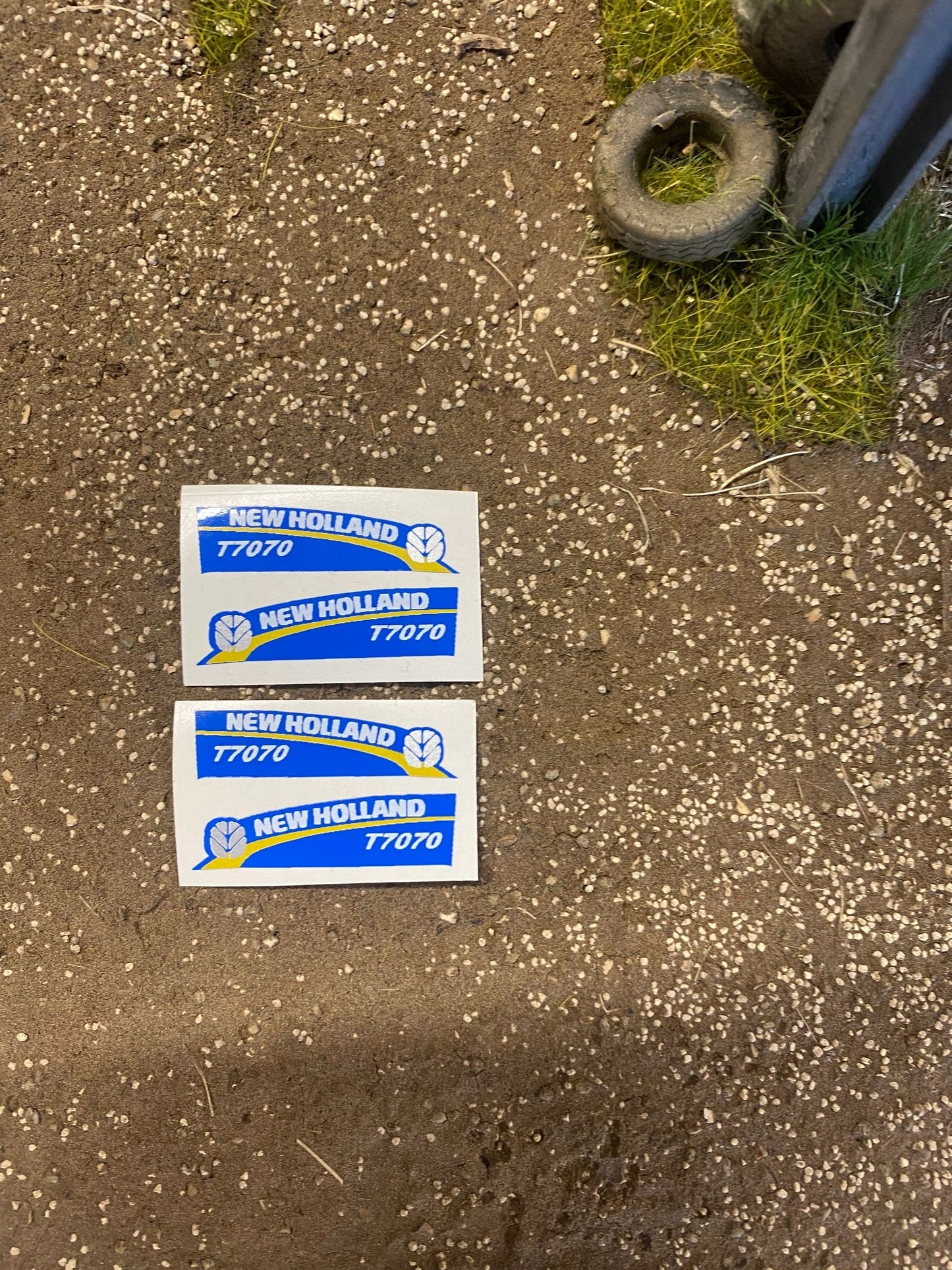 New Holland T7070 Tractor farm machinery stickers 1:32 scale High quality vinyl 4 decals 1:32 scale Image 3