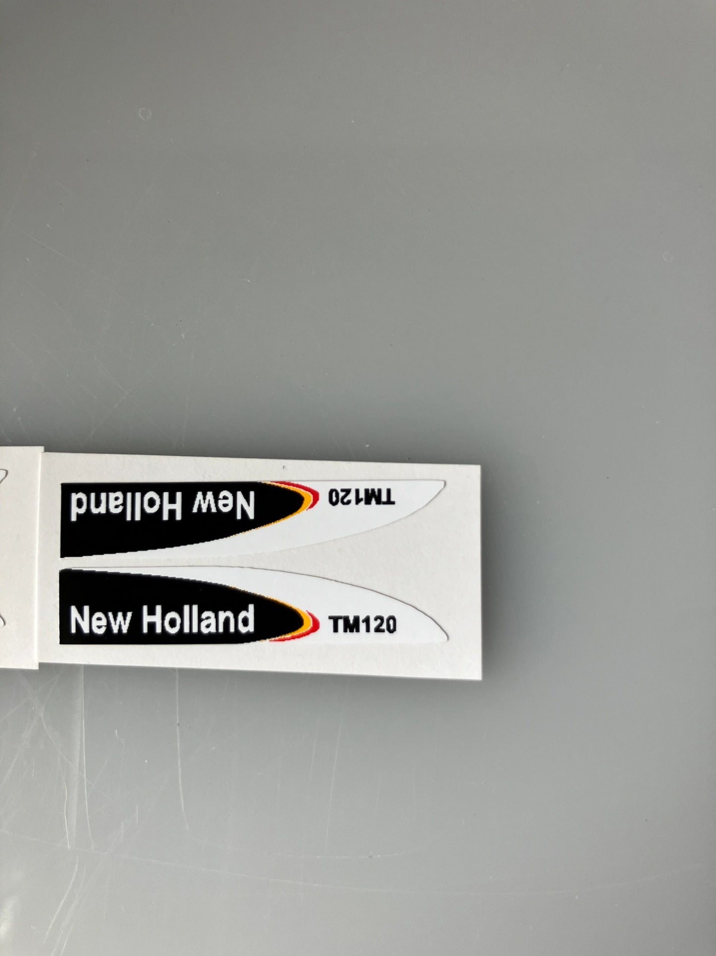 New Holland TM120 Tractor decals 1:32 scale High quality vinyl 4 decals farm machinery stickers 1:32 scale Image 3