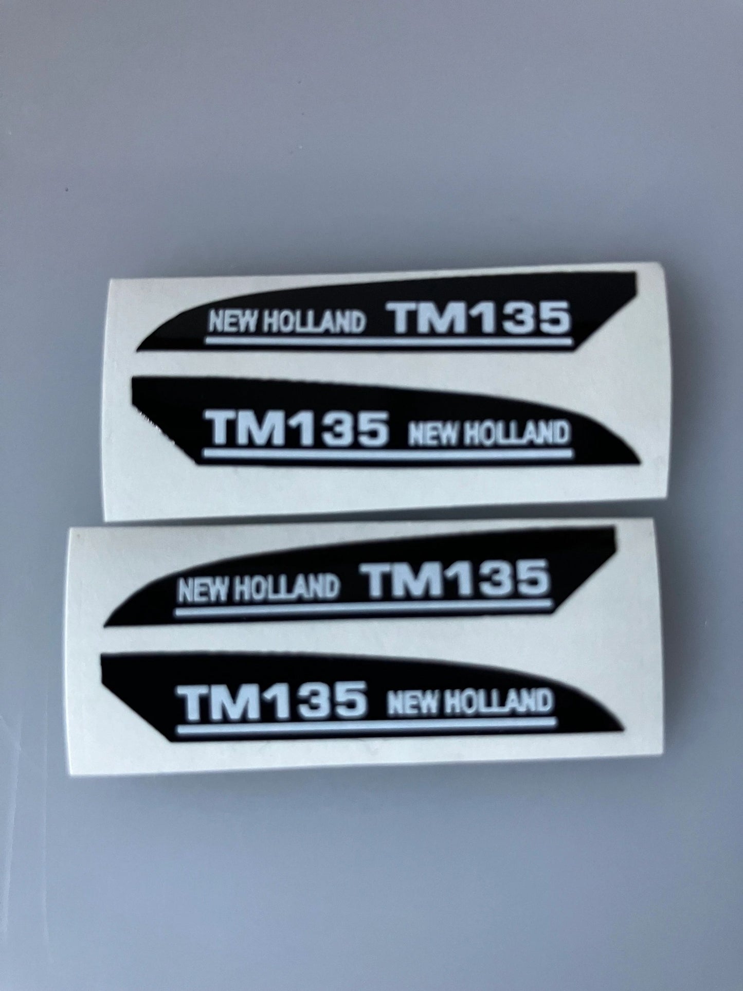 New Holland TM135 Tractor farm machinery stickers 1:32 scale High quality vinyl 4 decals 1:32 scale Image 3