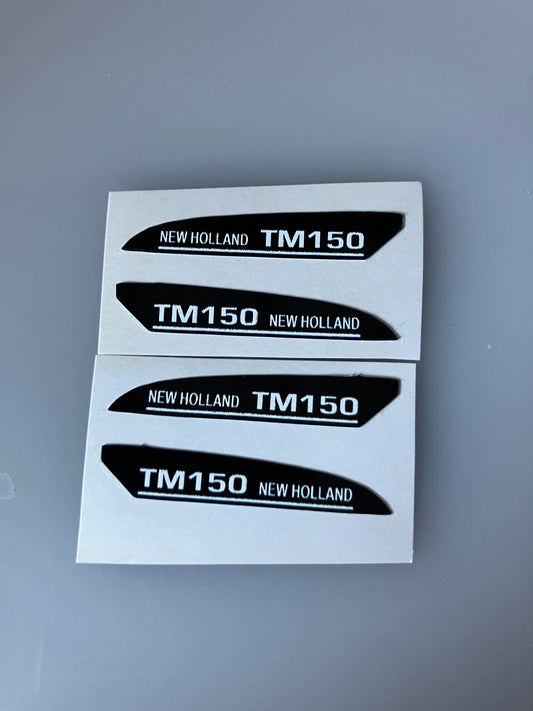 New Holland TM150 Tractor farm machinery stickers 1:32 scale High quality vinyl 4 decals 1:32 scale Image 2