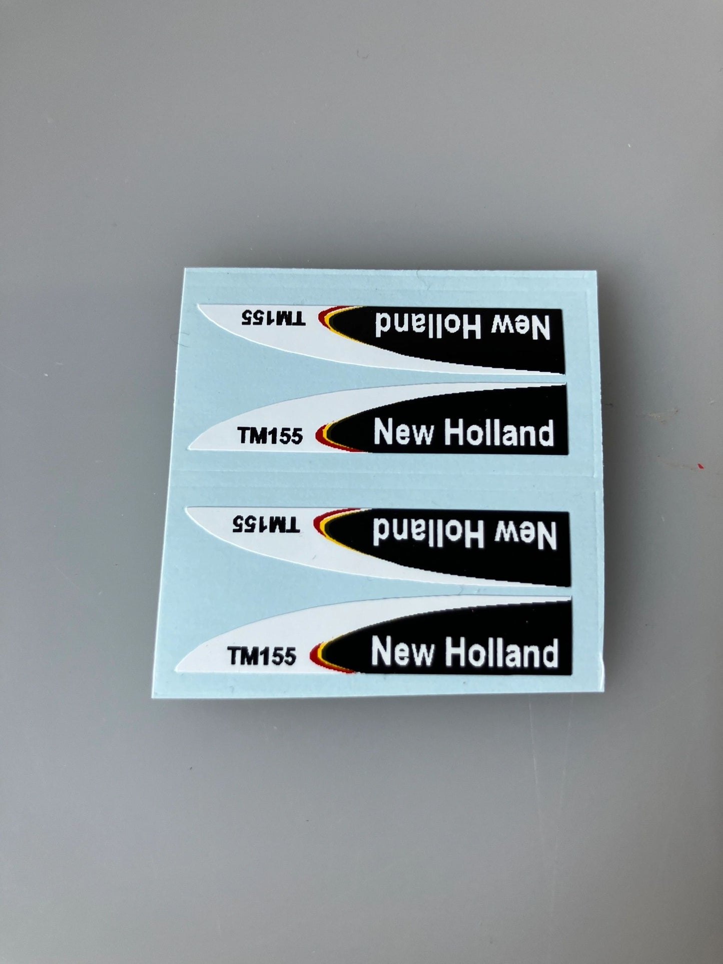 New Holland TM155 Tractor farm machinery stickers 1:32 scale 1:32 scale High quality vinyl 4 decals Image 3