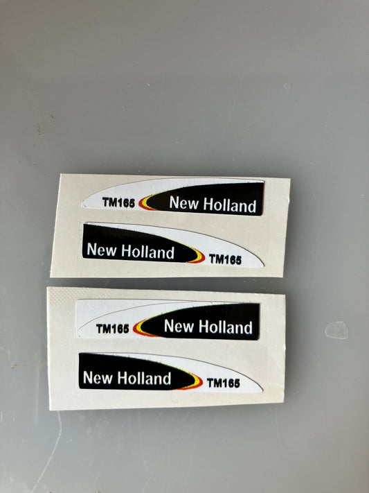 New Holland TM165 Tractor farm machinery stickers 1:32 scale High quality vinyl 4 decals 1:32 scale Image 2