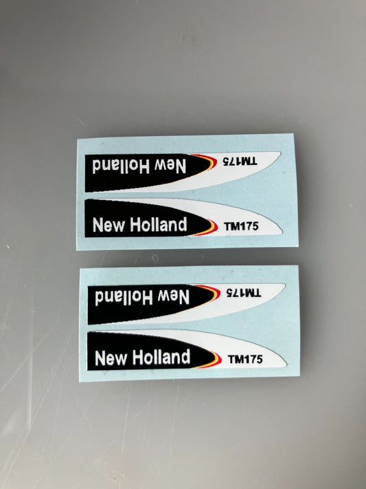 New Holland TM175 Tractor farm machinery stickers 1:32 scale High quality vinyl 4 decals 1:32 scale Image 2