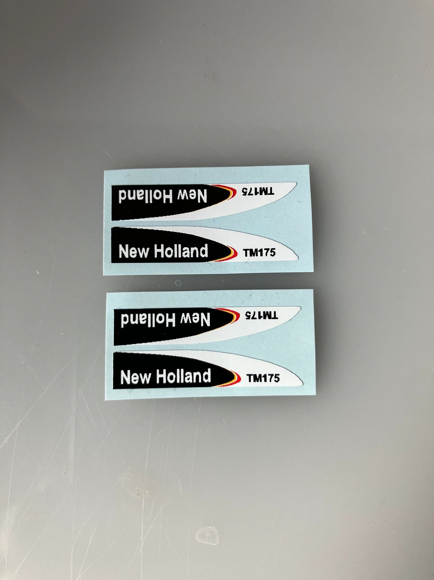 New Holland TM175 Tractor farm machinery stickers 1:32 scale High quality vinyl 4 decals 1:32 scale Image 4