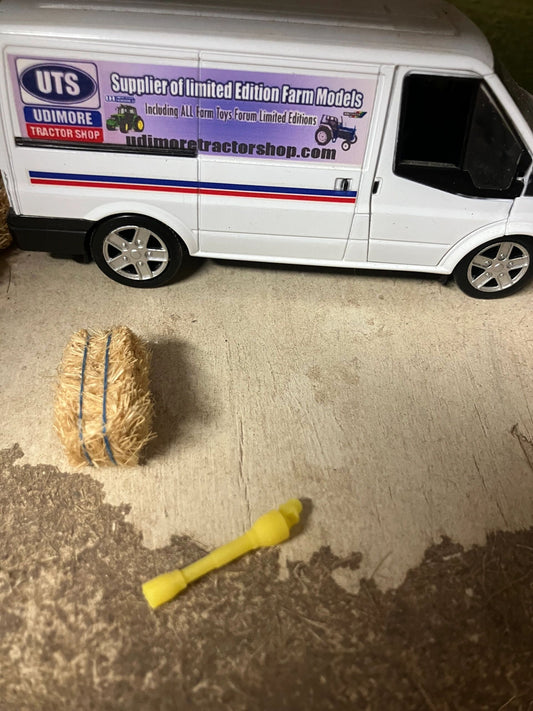 PTO shaft 30mm Yellow tractor farm machinery 1:32 scale Image 2