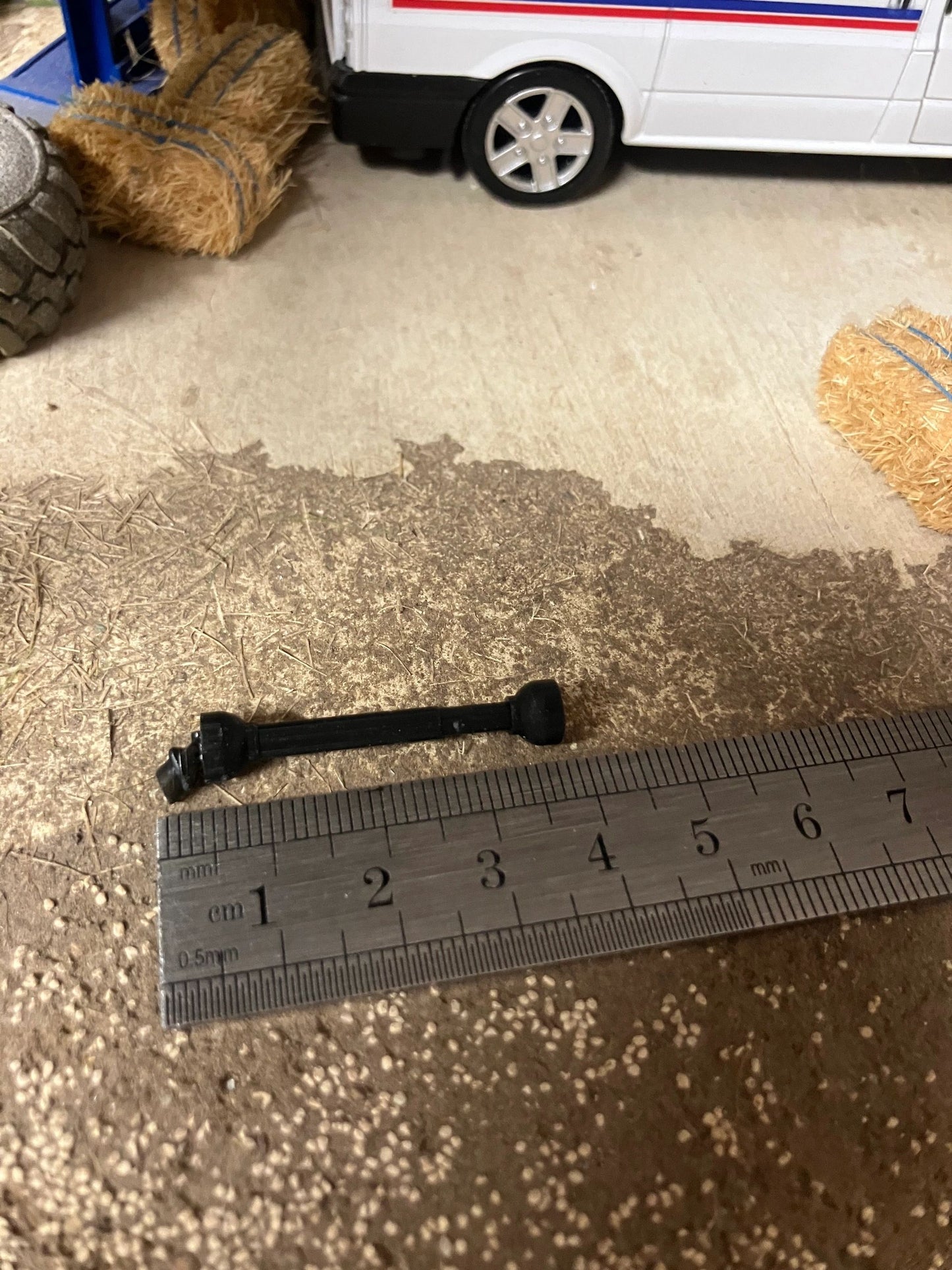 PTO shaft 38mm Black tractor farm machinery 1:32 scale Image 6