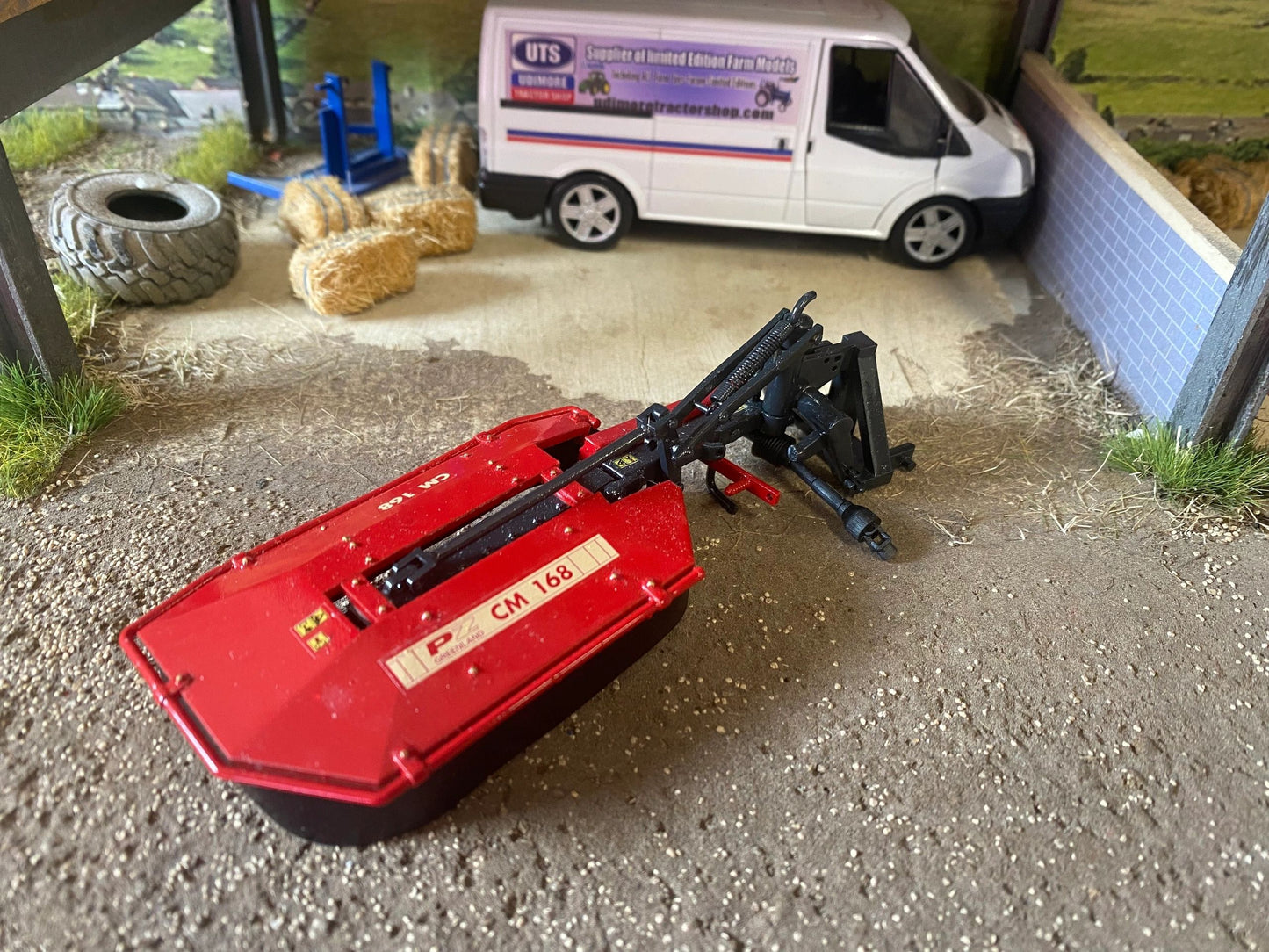 PZ CM168 drum mower Scratch Built 1:32 scale Image