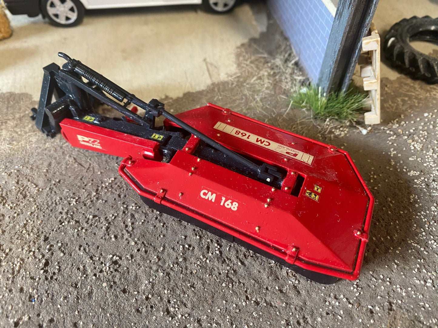 PZ CM168 drum mower Scratch Built 1:32 scale Image 6