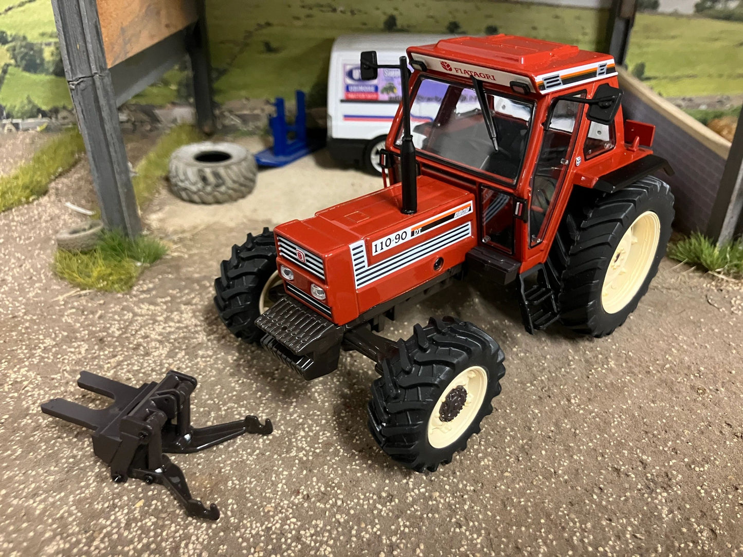 REP020 Replicagri Fiat 110-90 tractor 1:32 scale Boxed Image