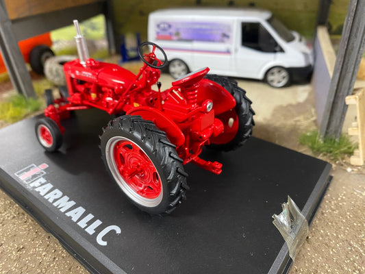 REP175 Replicagri Farmall C with row crop set tractor 1:32 scale Boxed Image 2