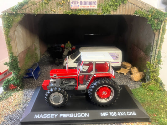 REP513 Replicagri Massey Ferguson 188 Tractor with CAB NEW Boxed 1:32 scale Image 2