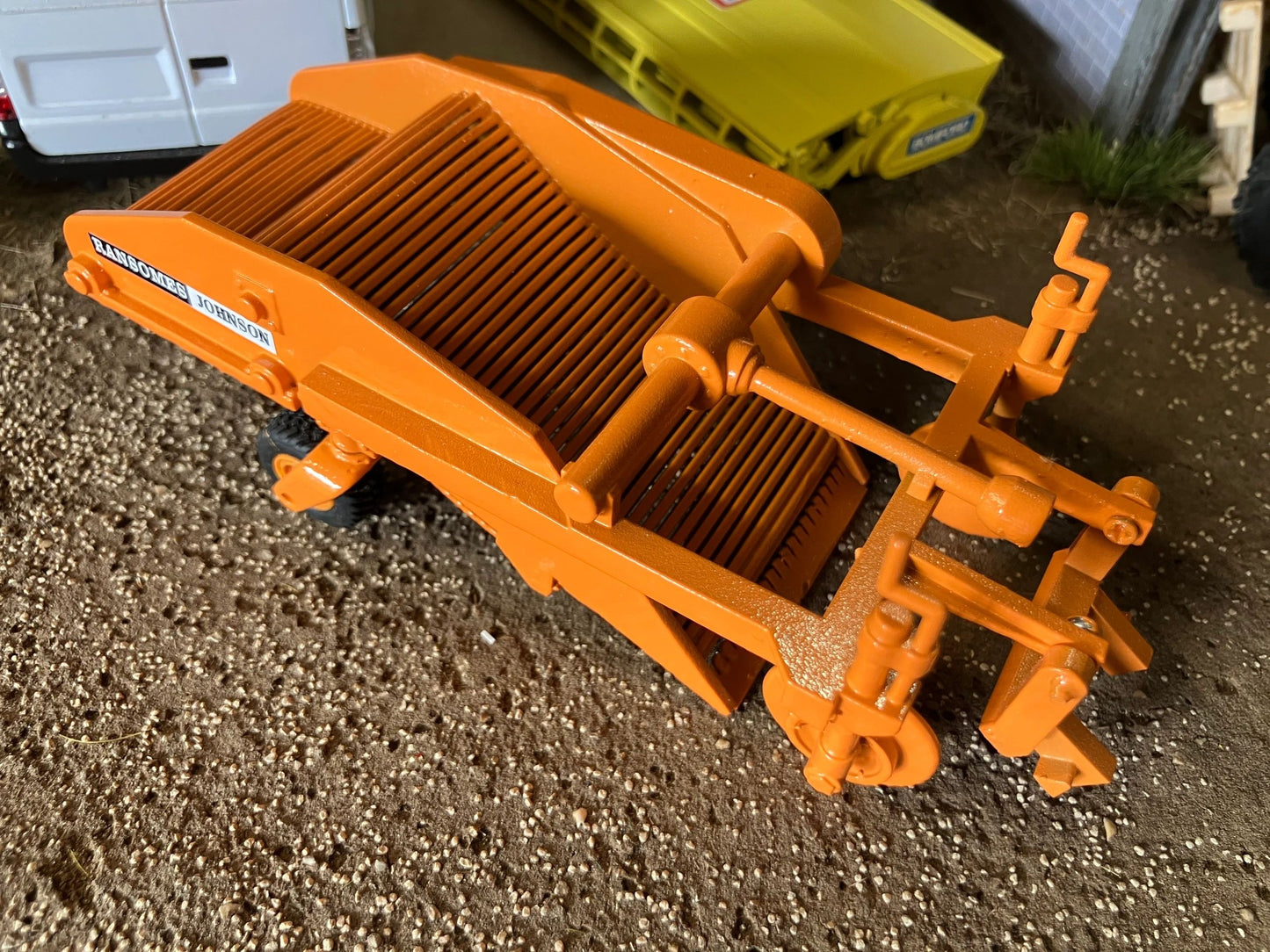 Ransomes Johnson 2 row Potato Harvester Hand built 1:32 scale Image 6