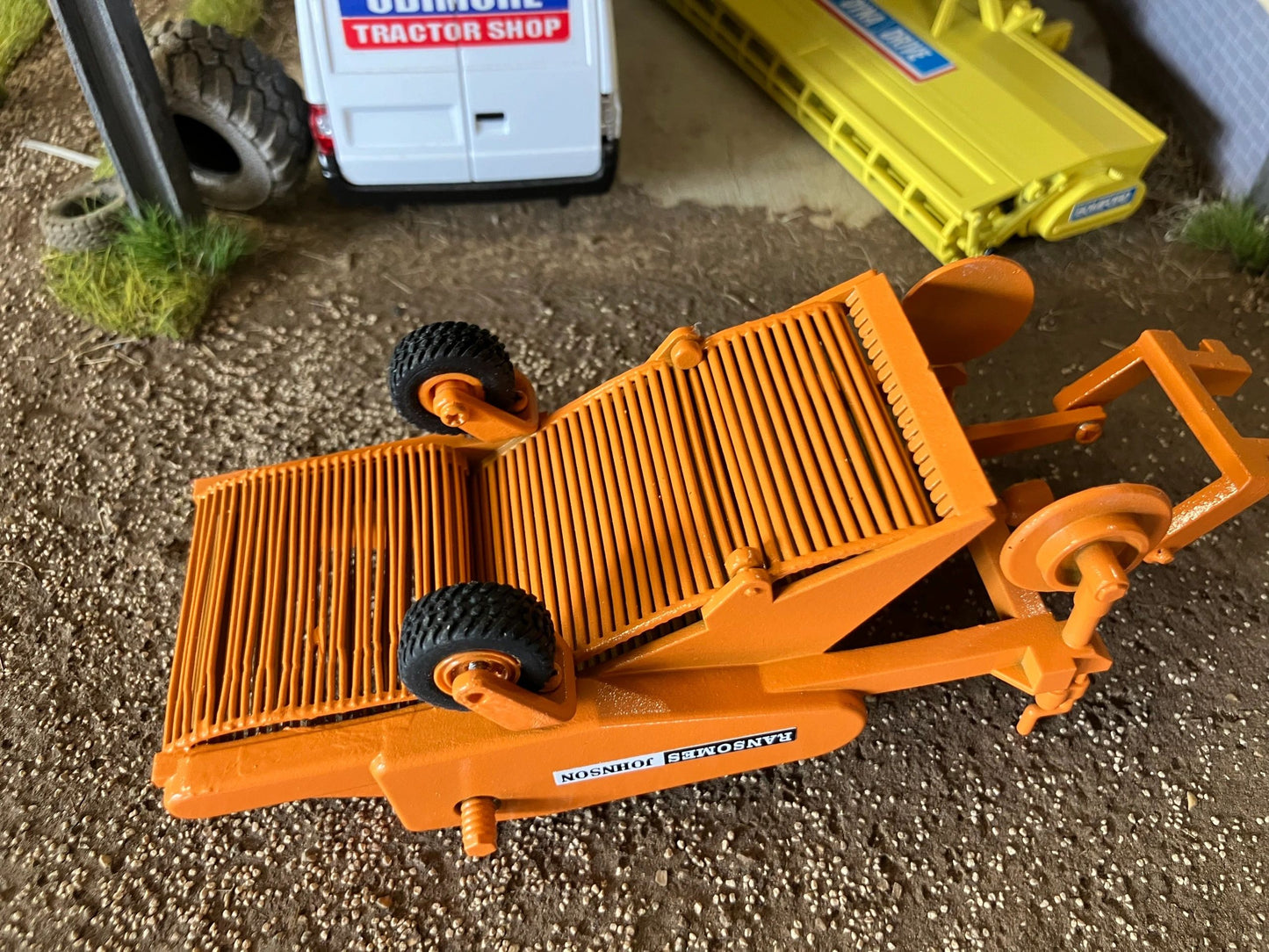 Ransomes Johnson 2 row Potato Harvester Hand built 1:32 scale Image 7