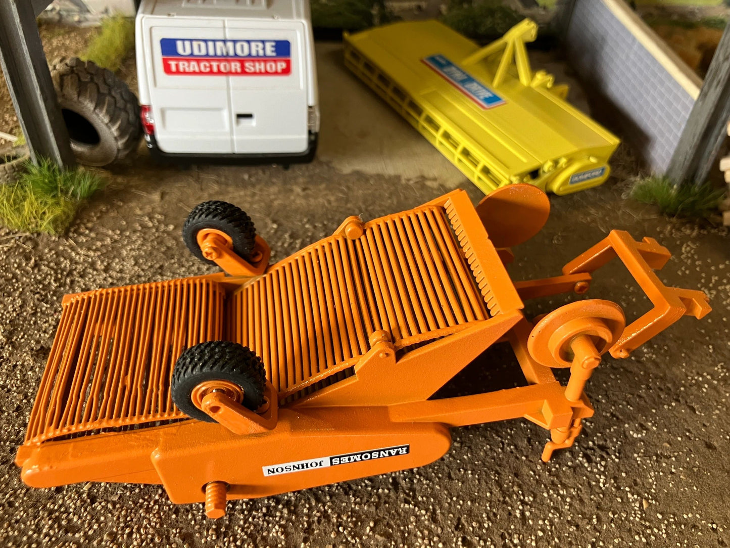 Ransomes Johnson 2 row Potato Harvester Hand built 1:32 scale Image 8