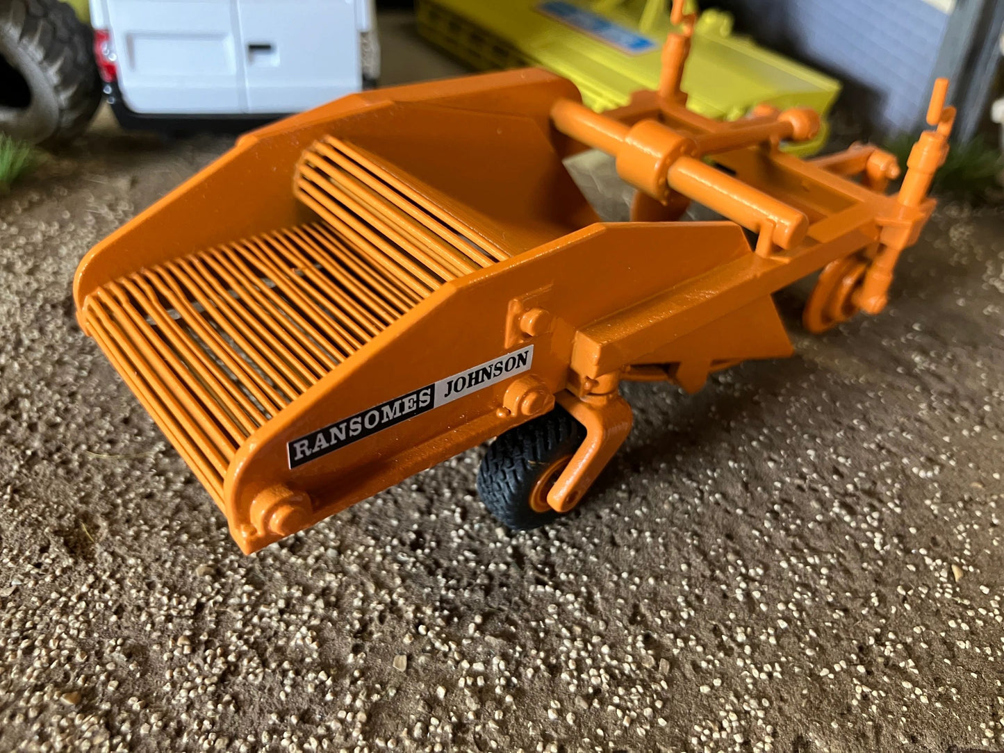 Ransomes Johnson 2 row Potato Harvester Hand built 1:32 scale Image 9