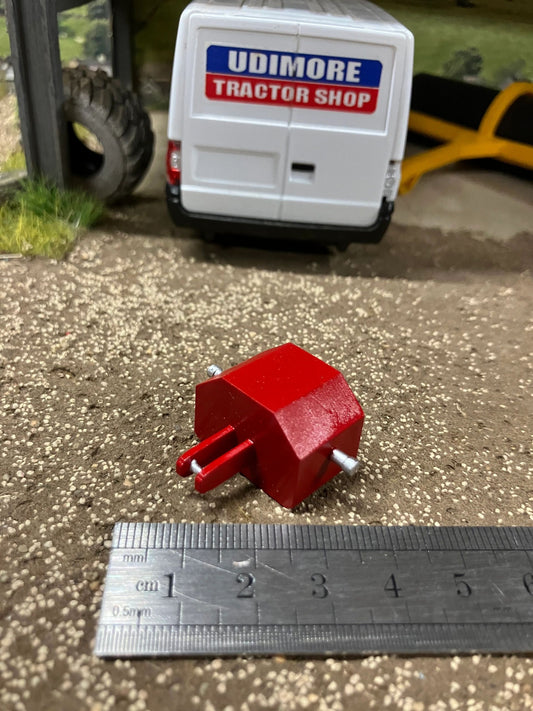 Red Front weight tractor system farm 1:32 scale Image 2