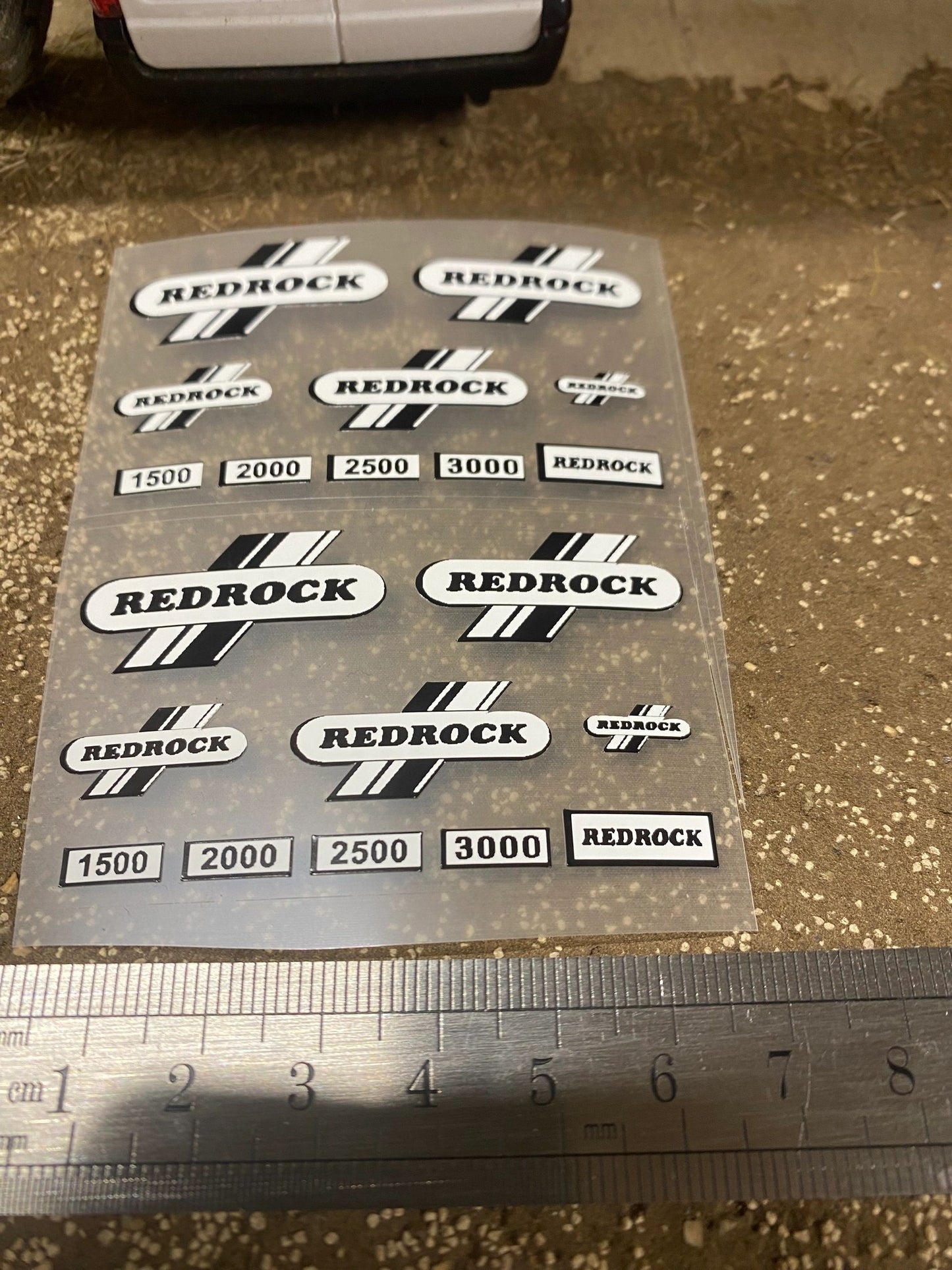 Redrock slurry tankers farm machinery buckrake 1:32 scale x 20 High quality vinyl decal pack stickers Image 3