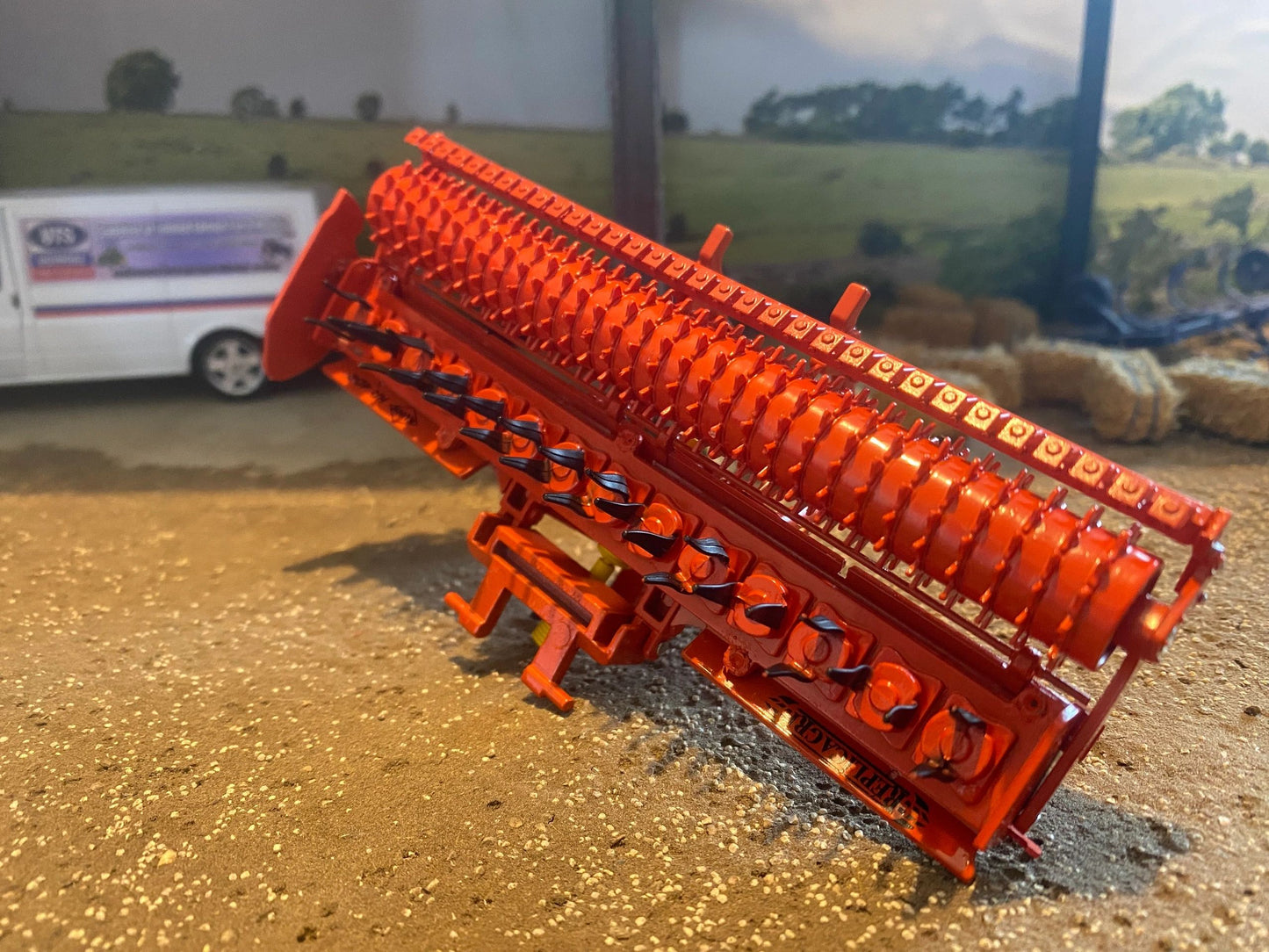 Replicagri Kuhn HR404 power Harrow 1:32 scale Boxed Image 3