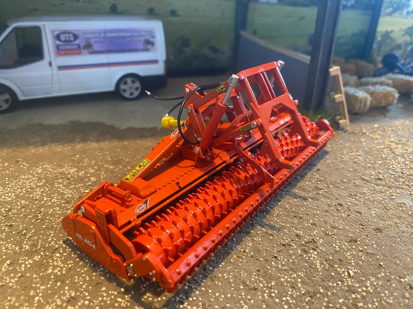 Replicagri Kuhn HR404 power Harrow 1:32 scale Boxed Image 4