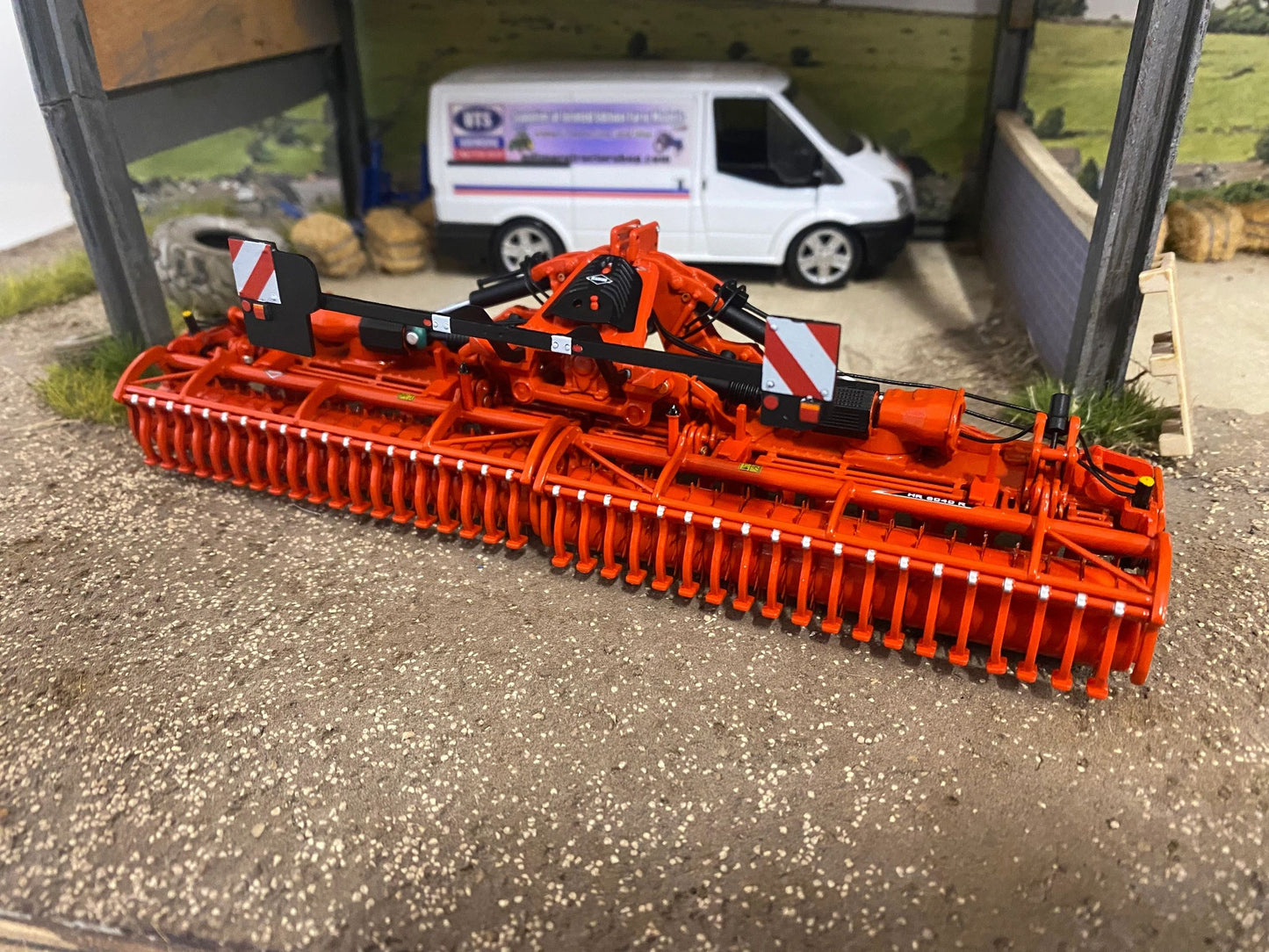 Replicagri Kuhn HR6040 power Harrow 1:32 scale Boxed Image