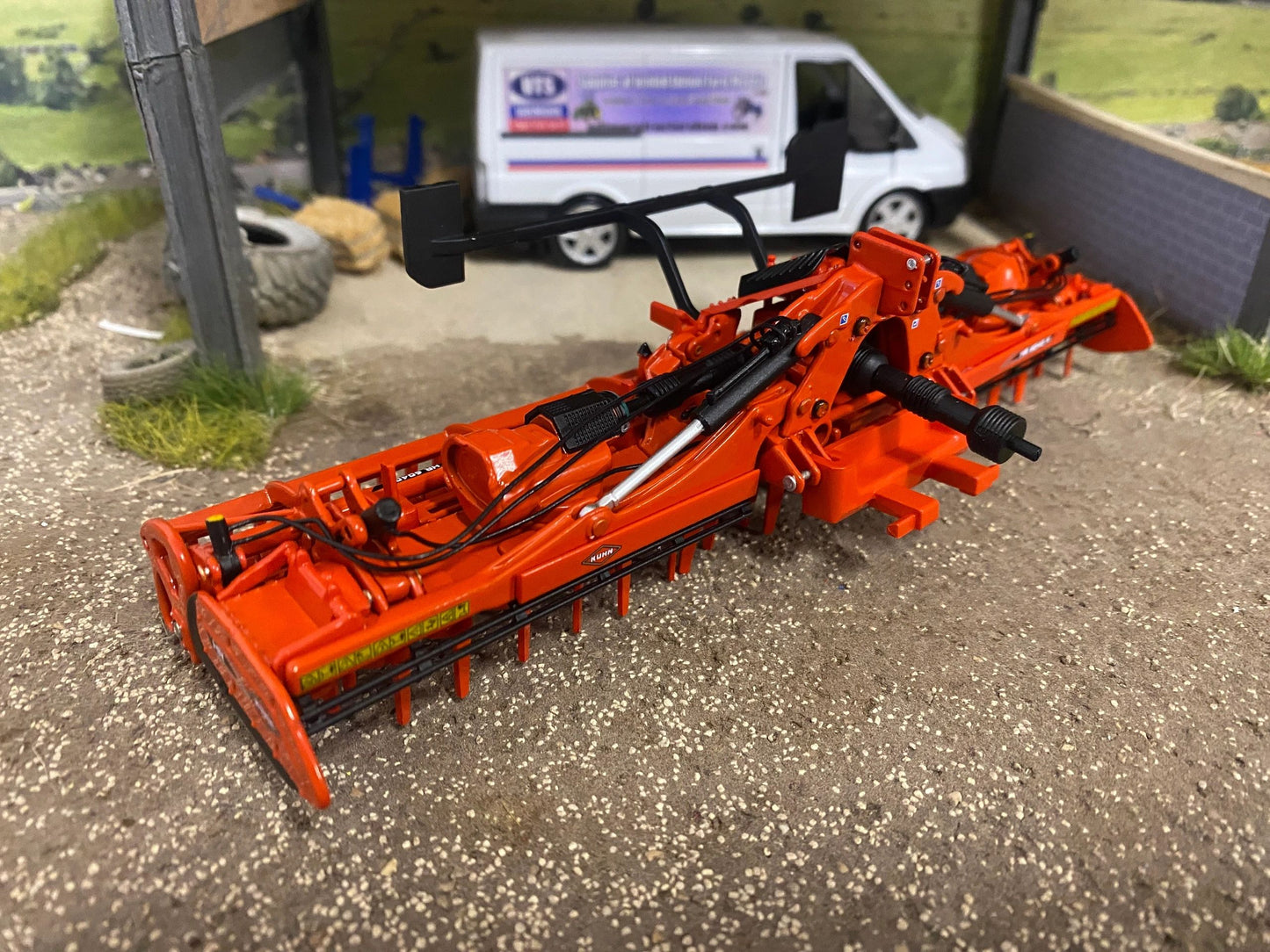 Replicagri Kuhn HR6040 power Harrow 1:32 scale Boxed Image 2