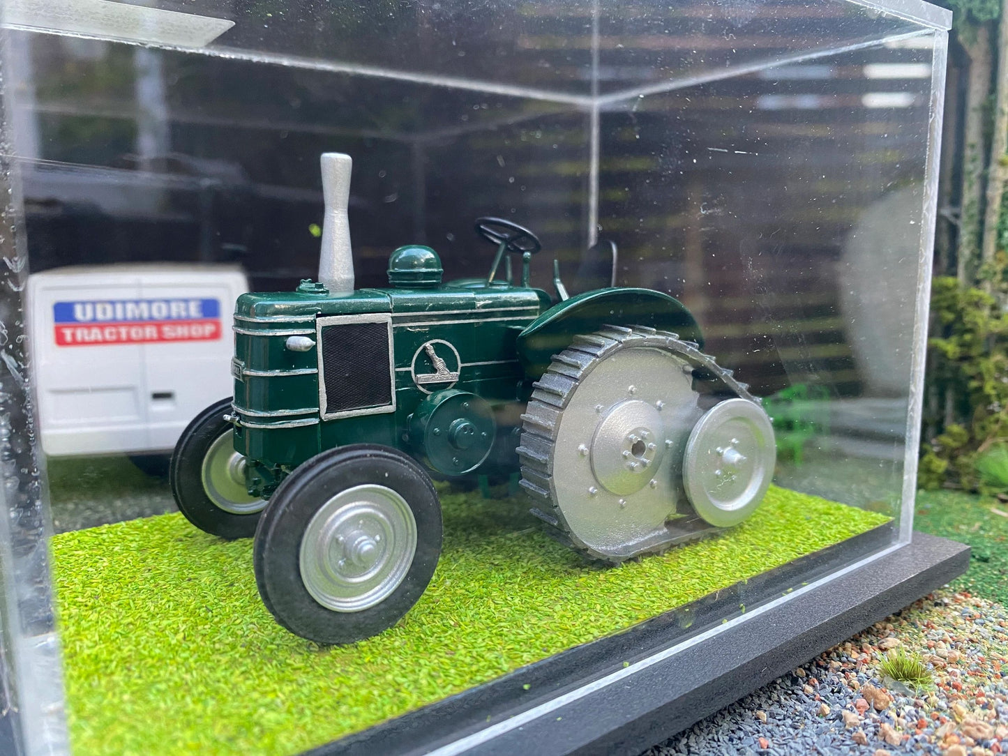SCALEdown Handbuilt Field Marshall Half Tracks Tractor 1:32 scale Display case COLLECTION ONLY Image