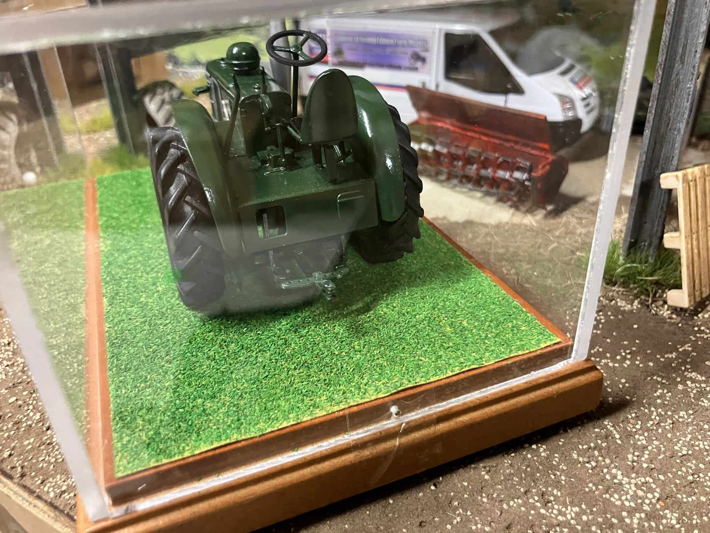 SCALEdown Handbuilt T014 Field Marshall Tractor 1:32 scale Display case COLLECTION ONLY Image 5