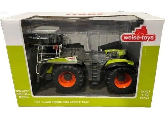 SPECIAL PRICE Weise Toys Claas Xerion 2014 4000 Saddletrac ST tractor BOXED 1:32 scale WT1030 Image 2